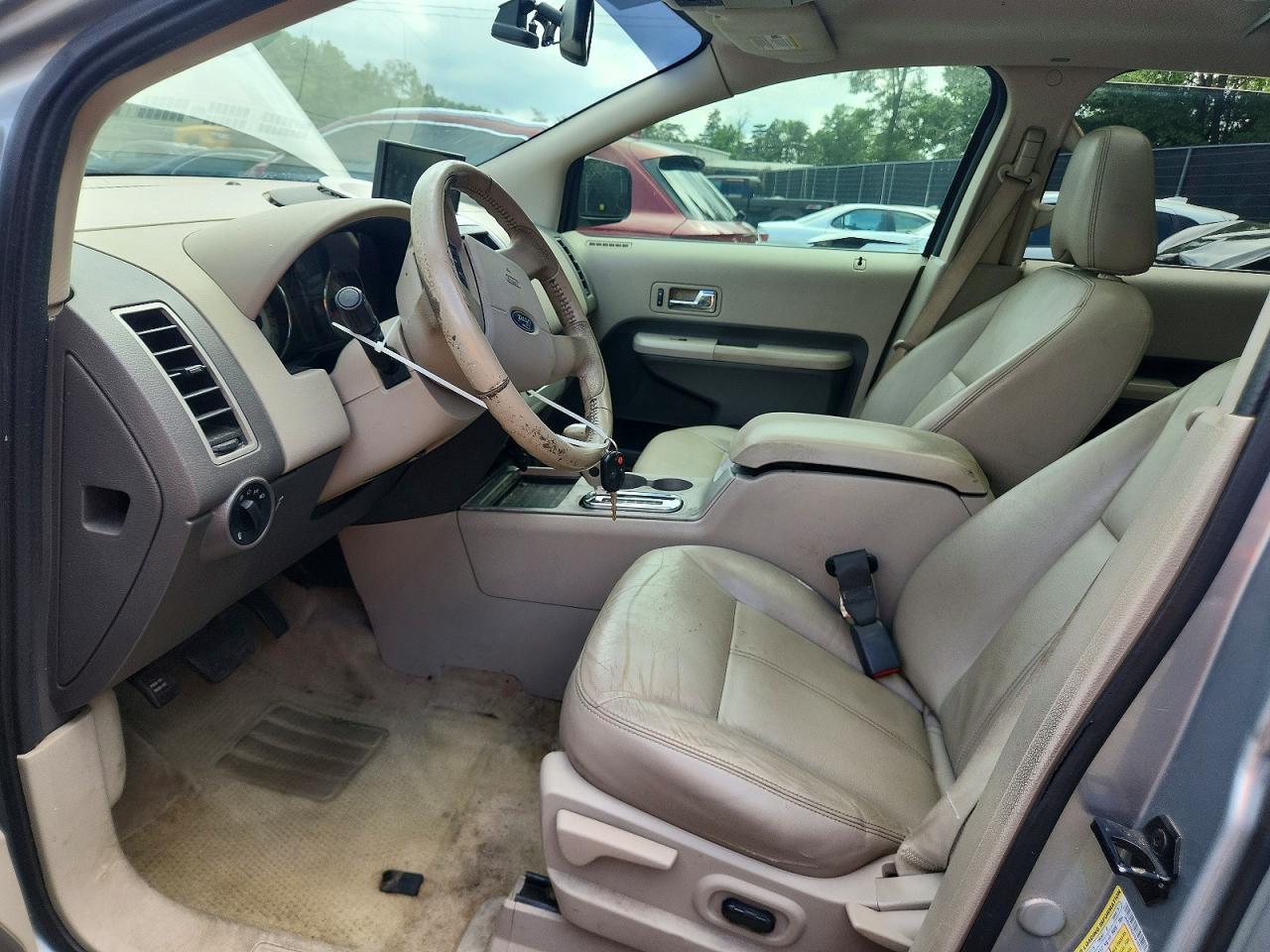 2007 Ford Edge Sel Plus Silver vin: 2FMDK49C87BA76831