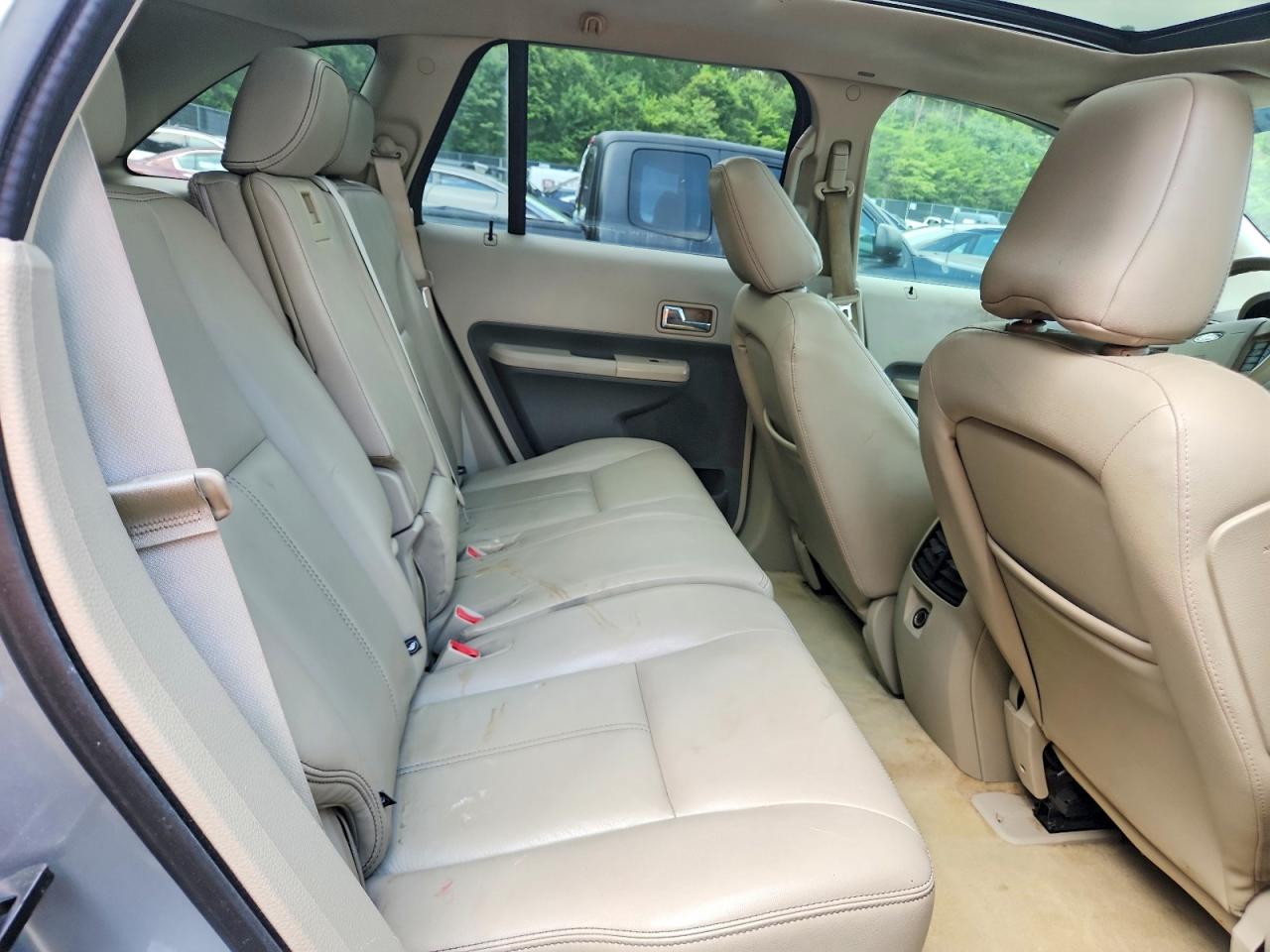 2007 Ford Edge Sel Plus Silver vin: 2FMDK49C87BA76831
