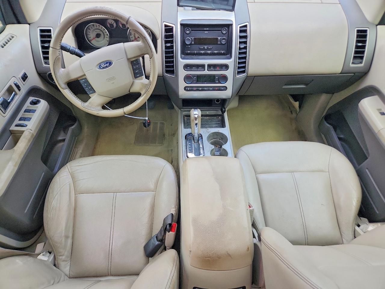 2007 Ford Edge Sel Plus Silver vin: 2FMDK49C87BA76831