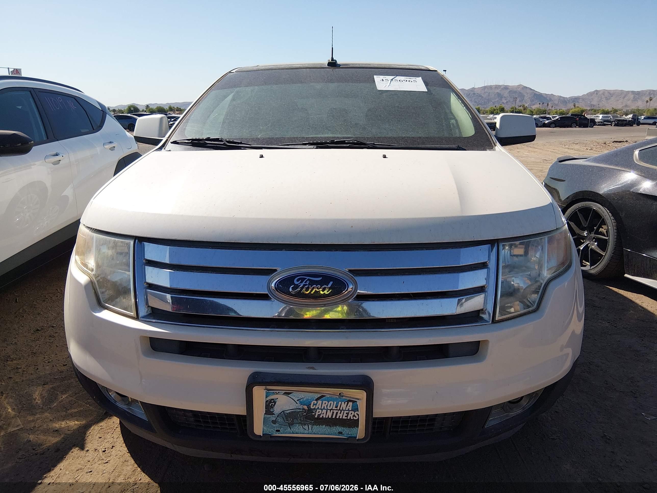 2008 Ford Edge Limited White vin: 2FMDK49C88BA65829