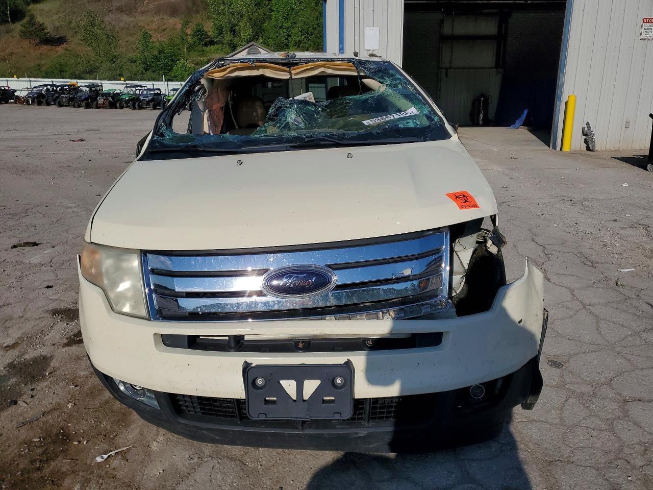 2008 Ford Edge Limited Cream vin: 2FMDK49C88BA94974