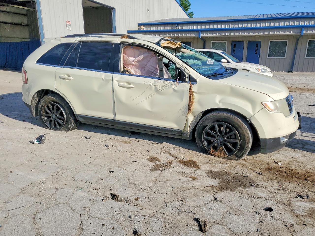 2008 Ford Edge Limited Cream vin: 2FMDK49C88BA94974