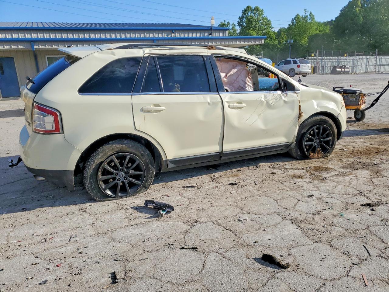 2008 Ford Edge Limited Cream vin: 2FMDK49C88BA94974