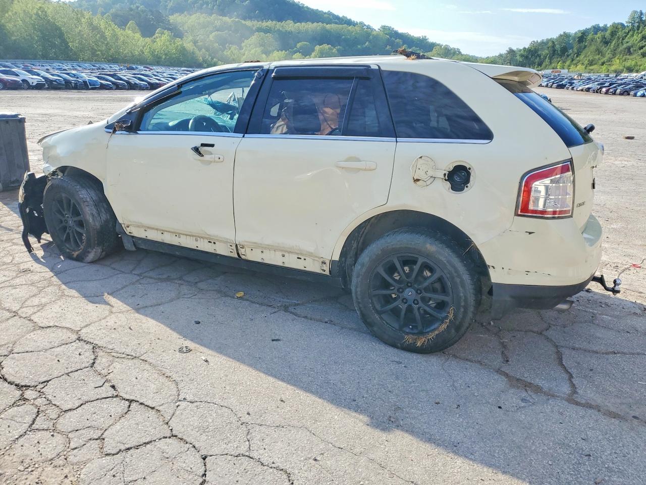 2008 Ford Edge Limited Cream vin: 2FMDK49C88BA94974