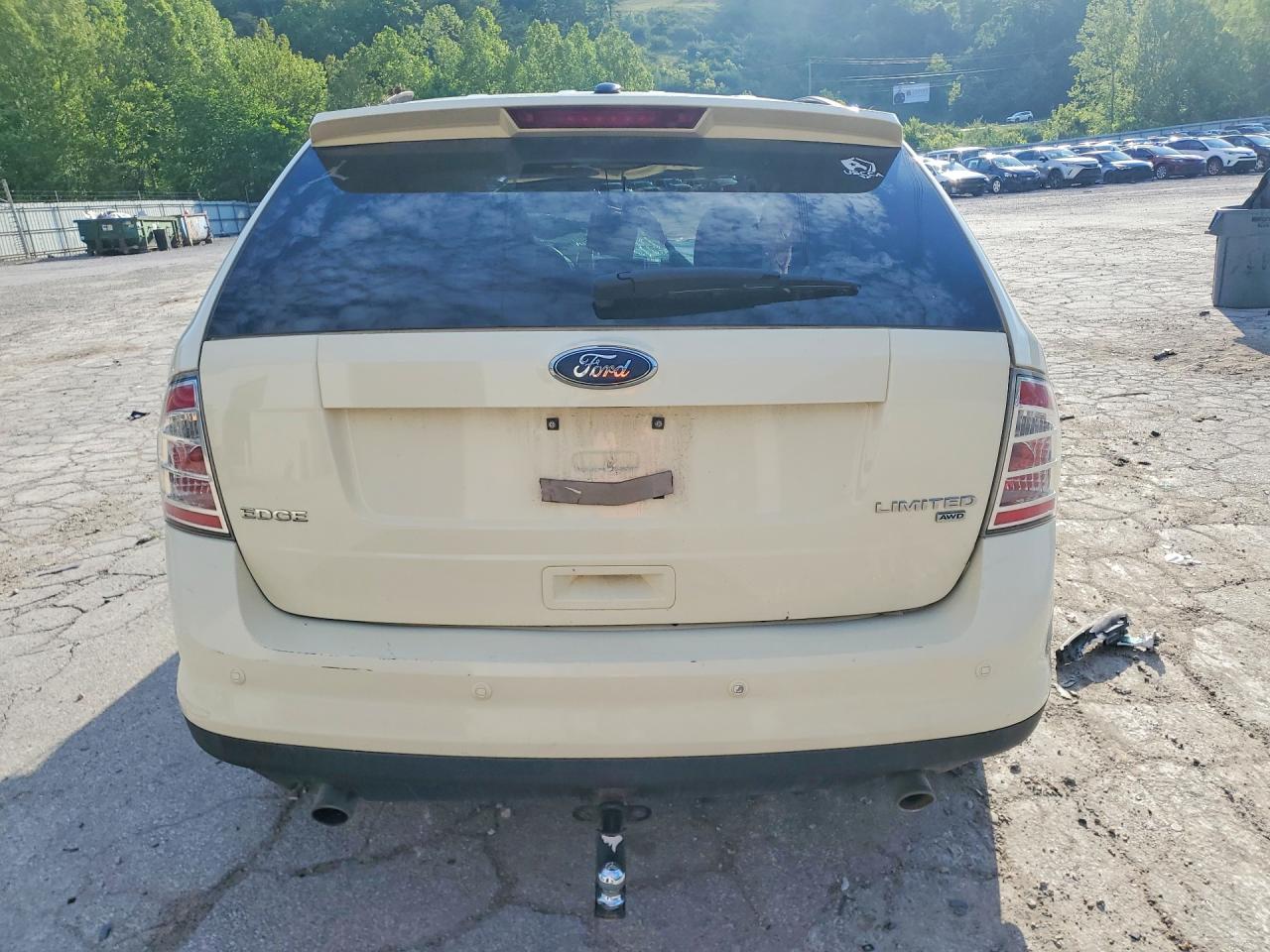 2008 Ford Edge Limited Cream vin: 2FMDK49C88BA94974