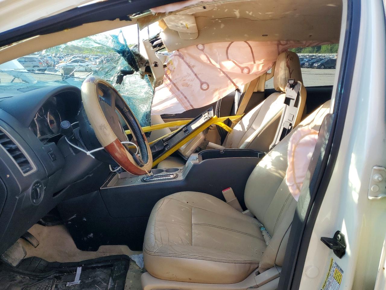 2008 Ford Edge Limited Cream vin: 2FMDK49C88BA94974
