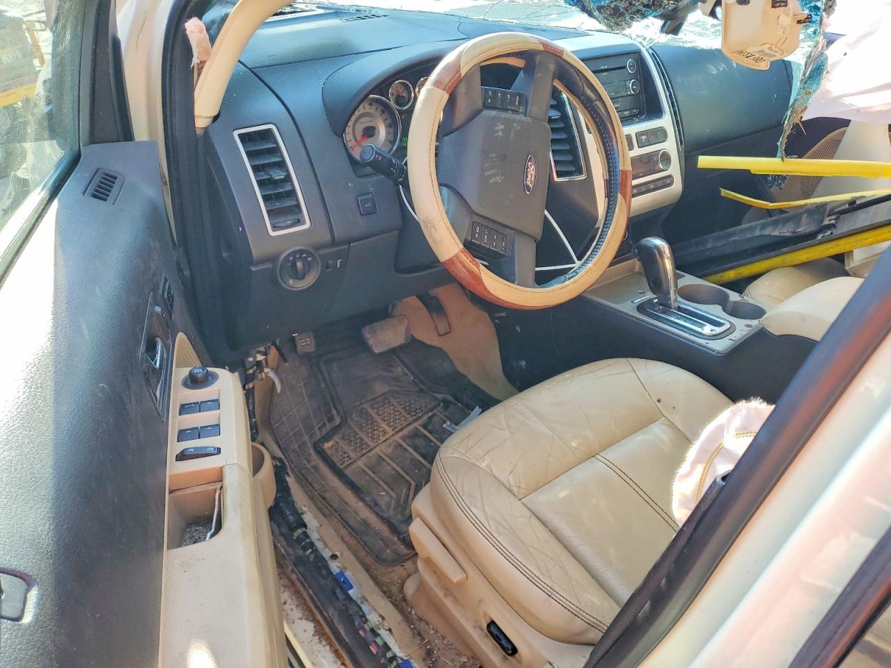 2008 Ford Edge Limited Cream vin: 2FMDK49C88BA94974