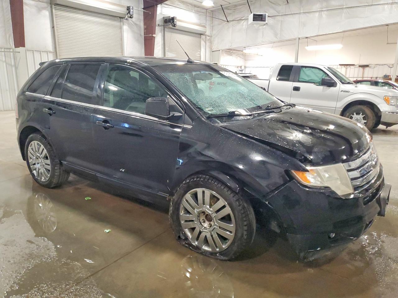 2008 Ford Edge Limited Black vin: 2FMDK49C88BB29156