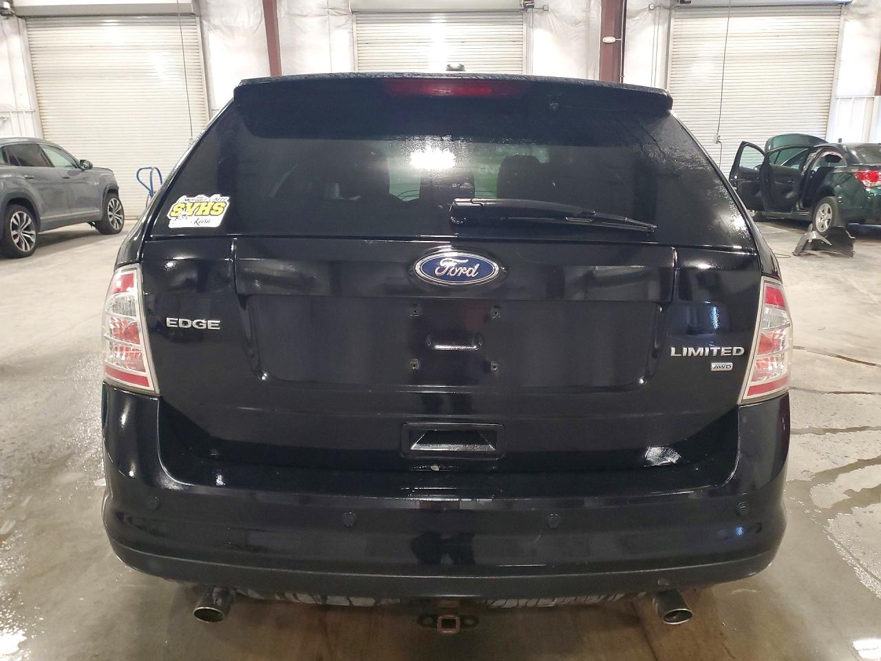 2008 Ford Edge Limited Black vin: 2FMDK49C88BB29156