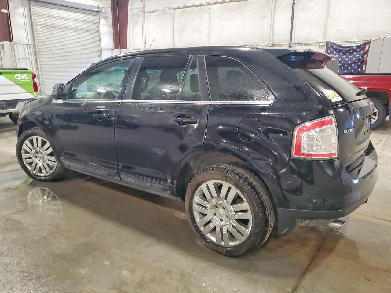 2008 Ford Edge Limited Black vin: 2FMDK49C88BB29156