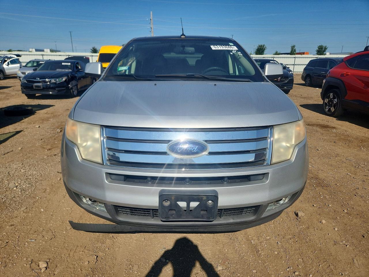 2009 Ford Edge Limited Серебряный vin: 2FMDK49C89BA45002