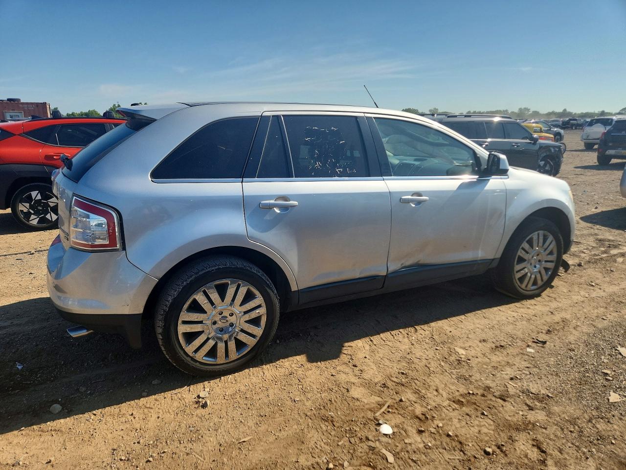 2009 Ford Edge Limited Серебряный vin: 2FMDK49C89BA45002