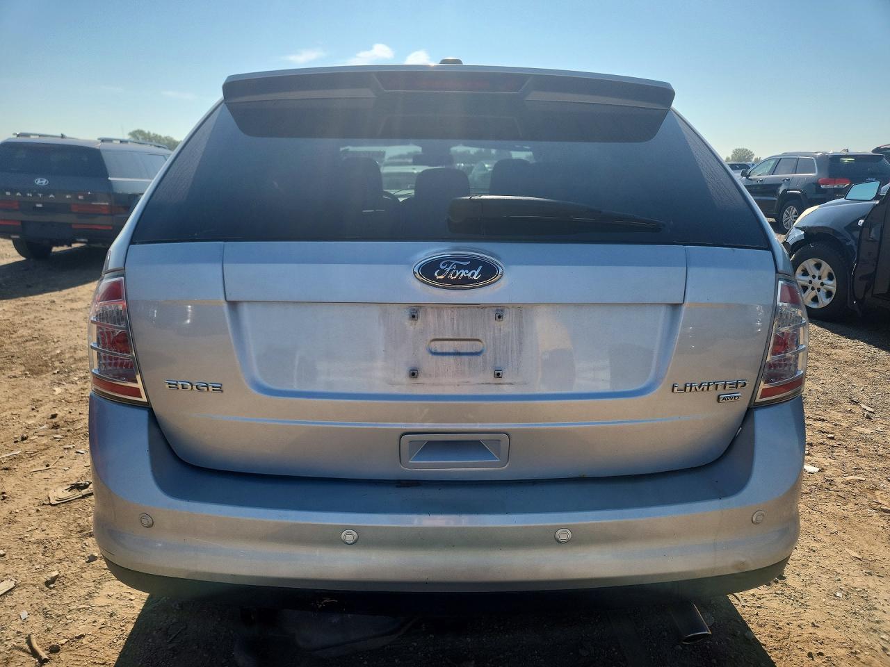 2009 Ford Edge Limited Серебряный vin: 2FMDK49C89BA45002