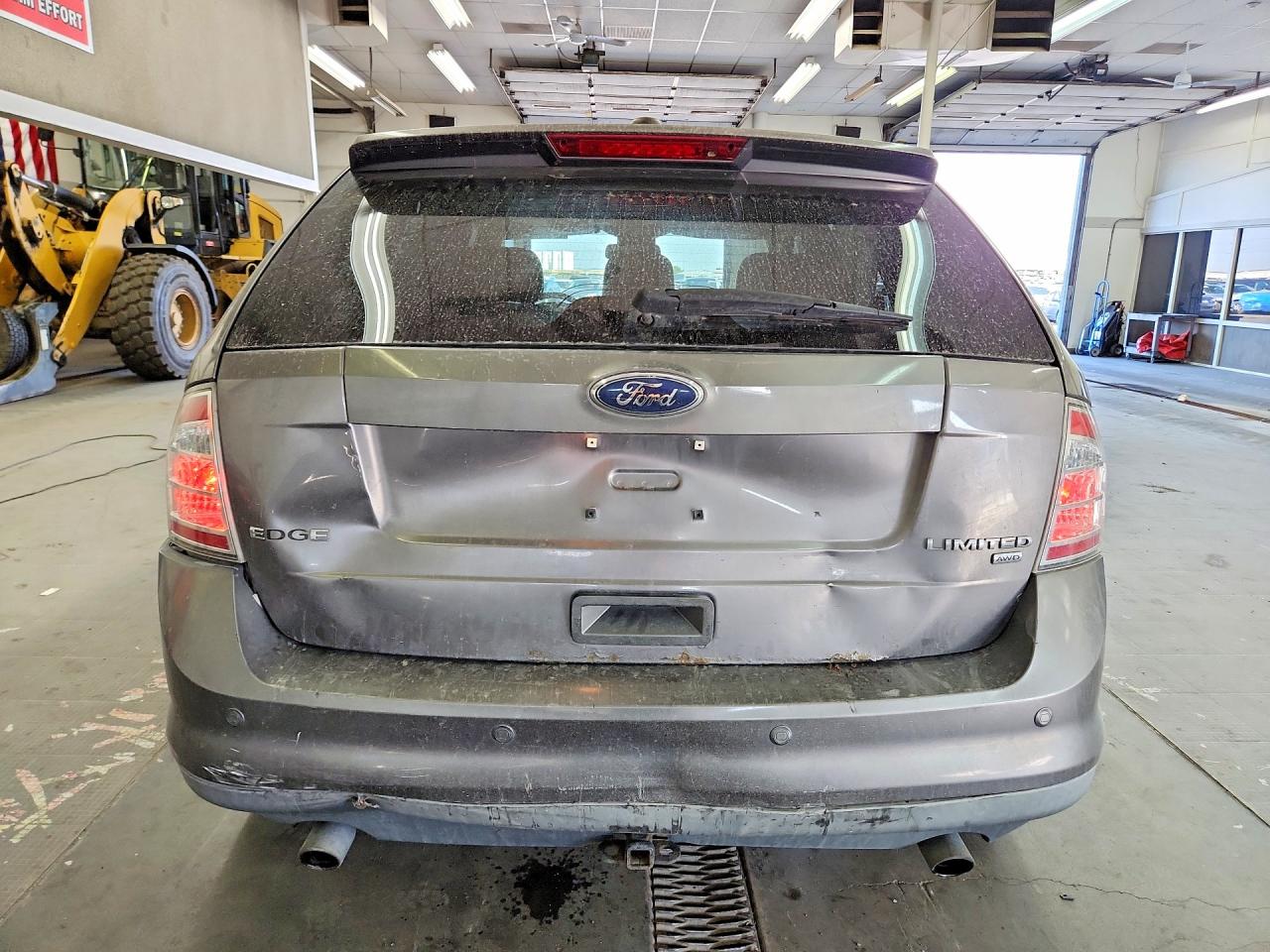 2009 Ford Edge Limited Серый vin: 2FMDK49C89BA46151
