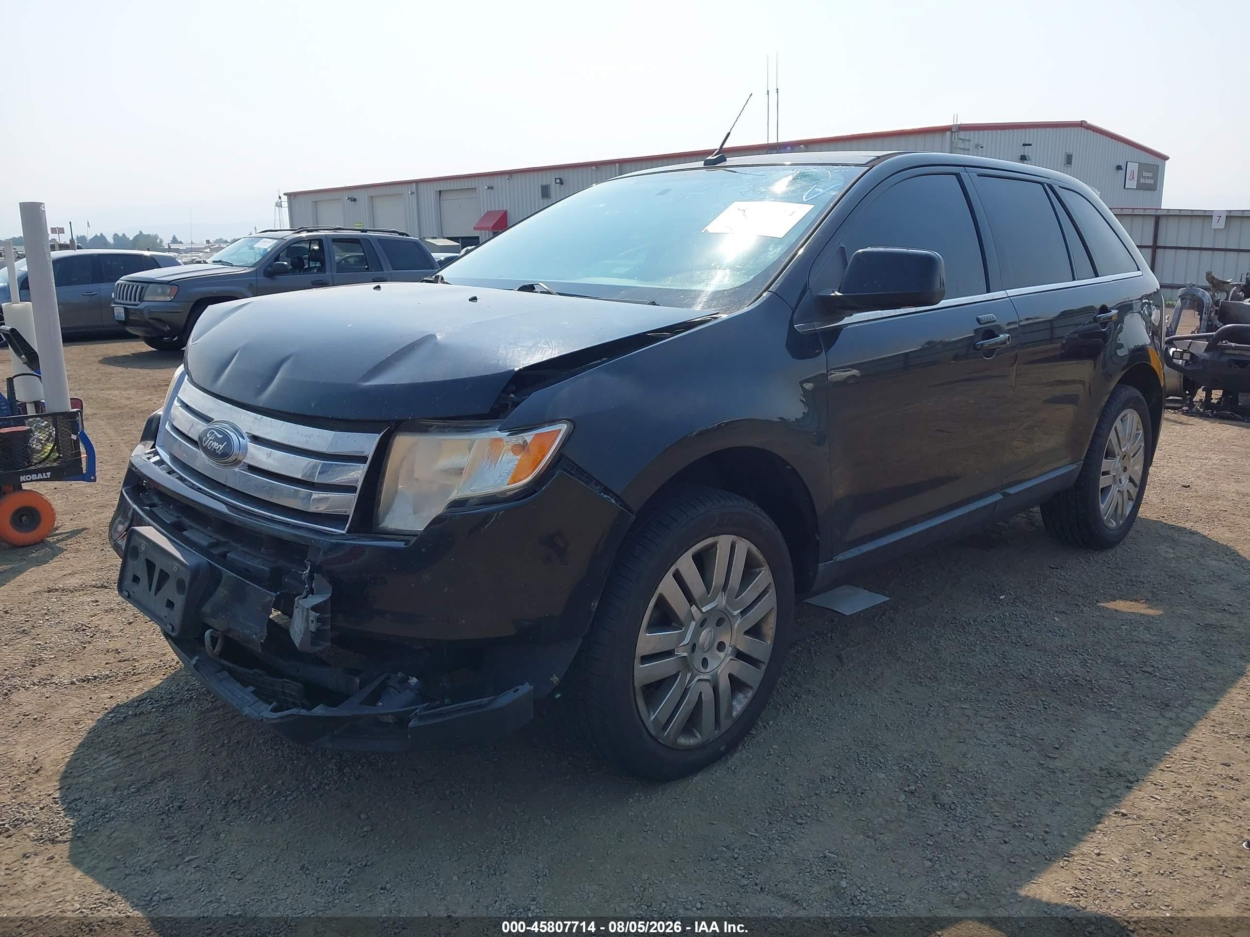 2009 Ford Edge Limited Black vin: 2FMDK49C89BB06526