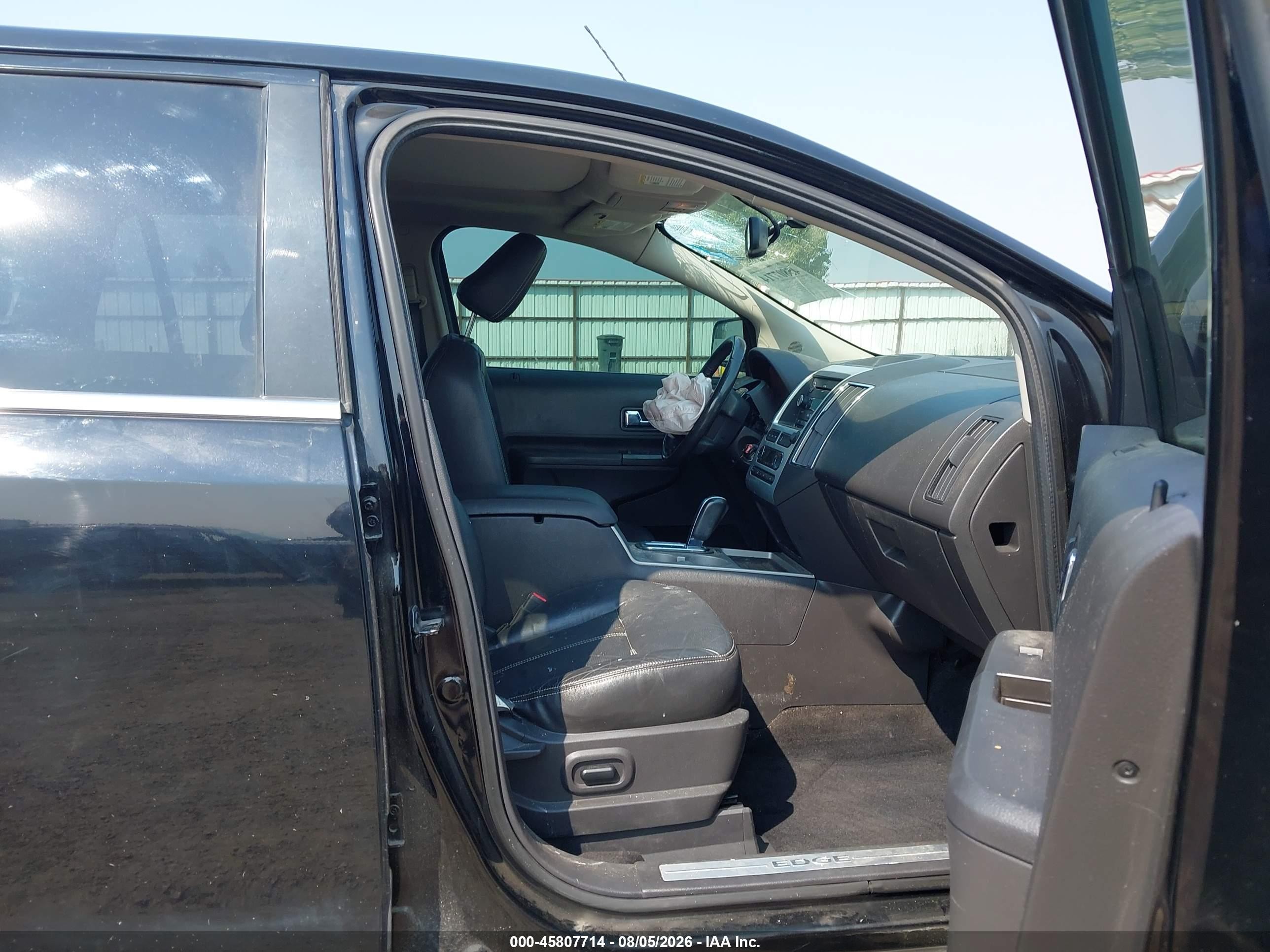 2009 Ford Edge Limited Black vin: 2FMDK49C89BB06526