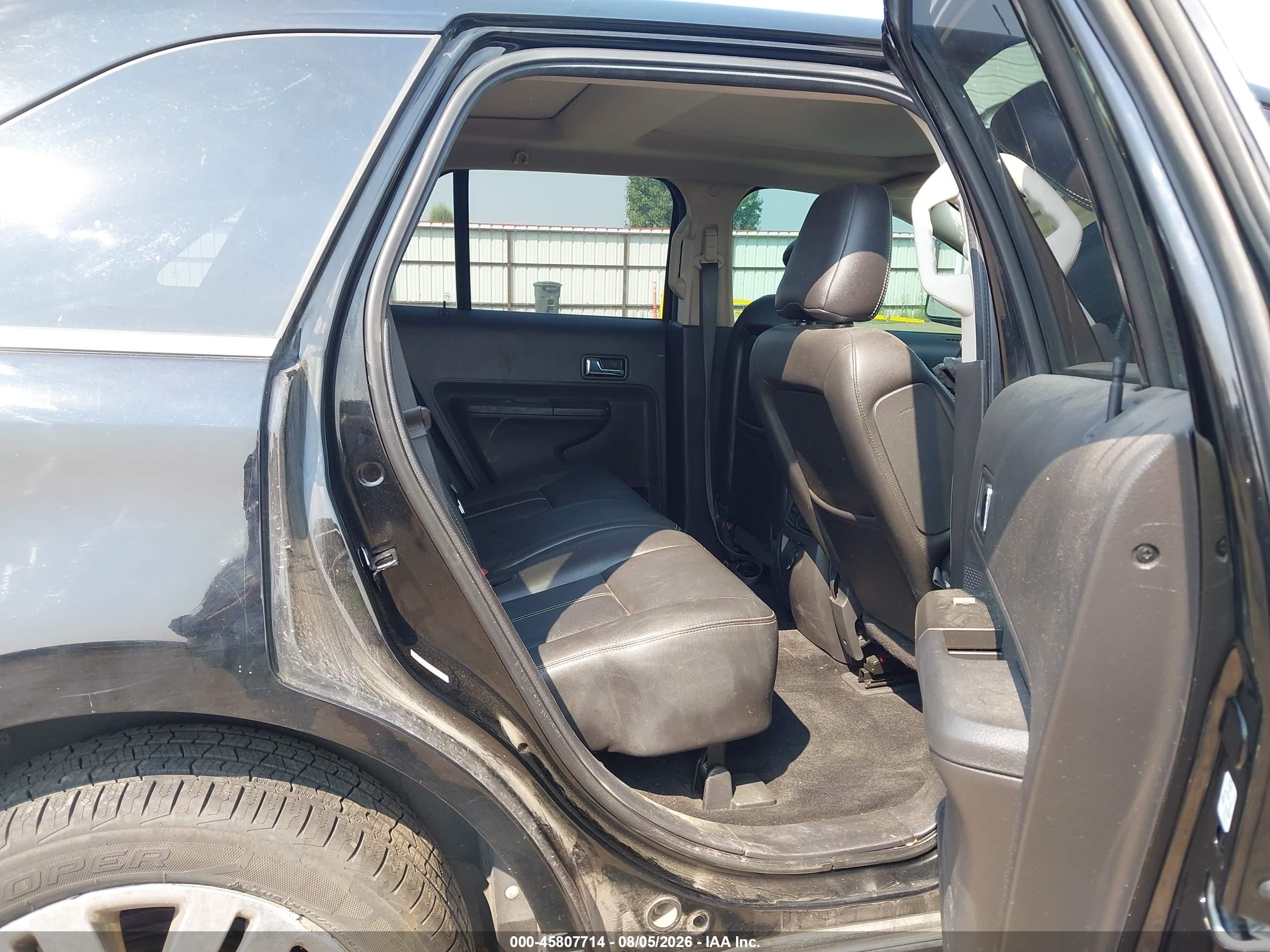 2009 Ford Edge Limited Black vin: 2FMDK49C89BB06526