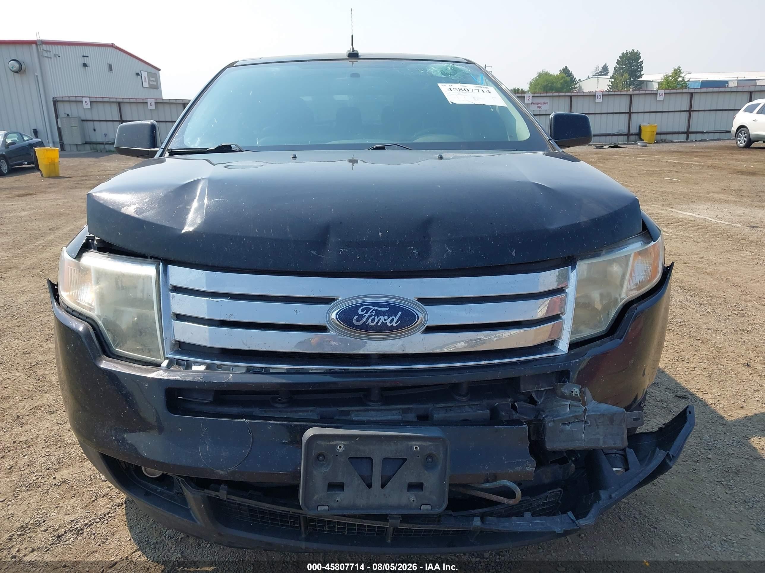 2009 Ford Edge Limited Black vin: 2FMDK49C89BB06526
