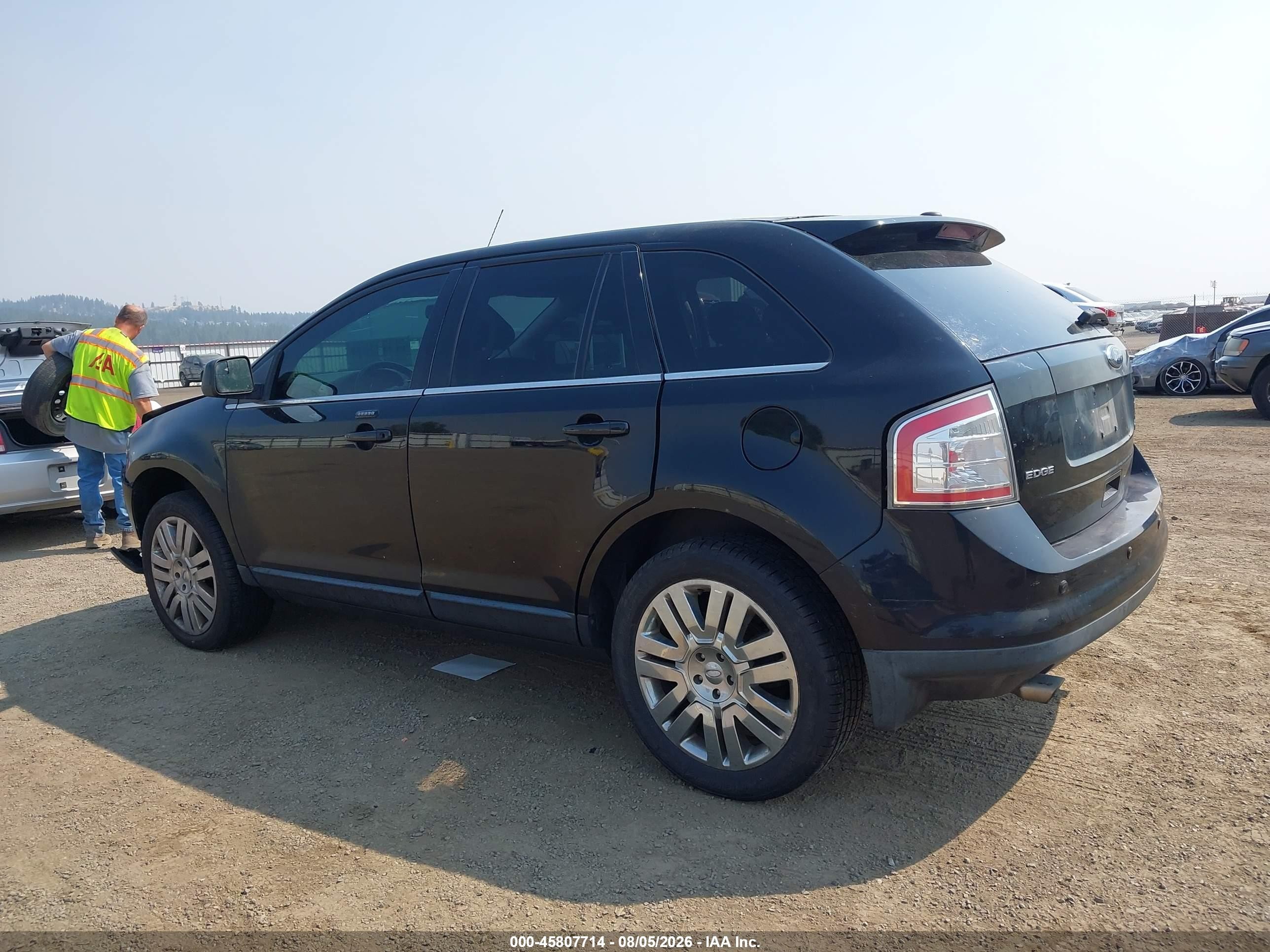 2009 Ford Edge Limited Black vin: 2FMDK49C89BB06526