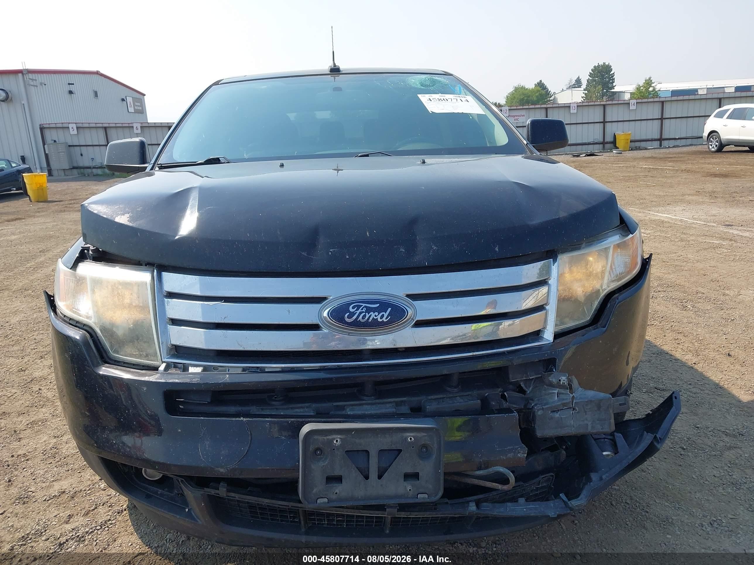 2009 Ford Edge Limited Black vin: 2FMDK49C89BB06526