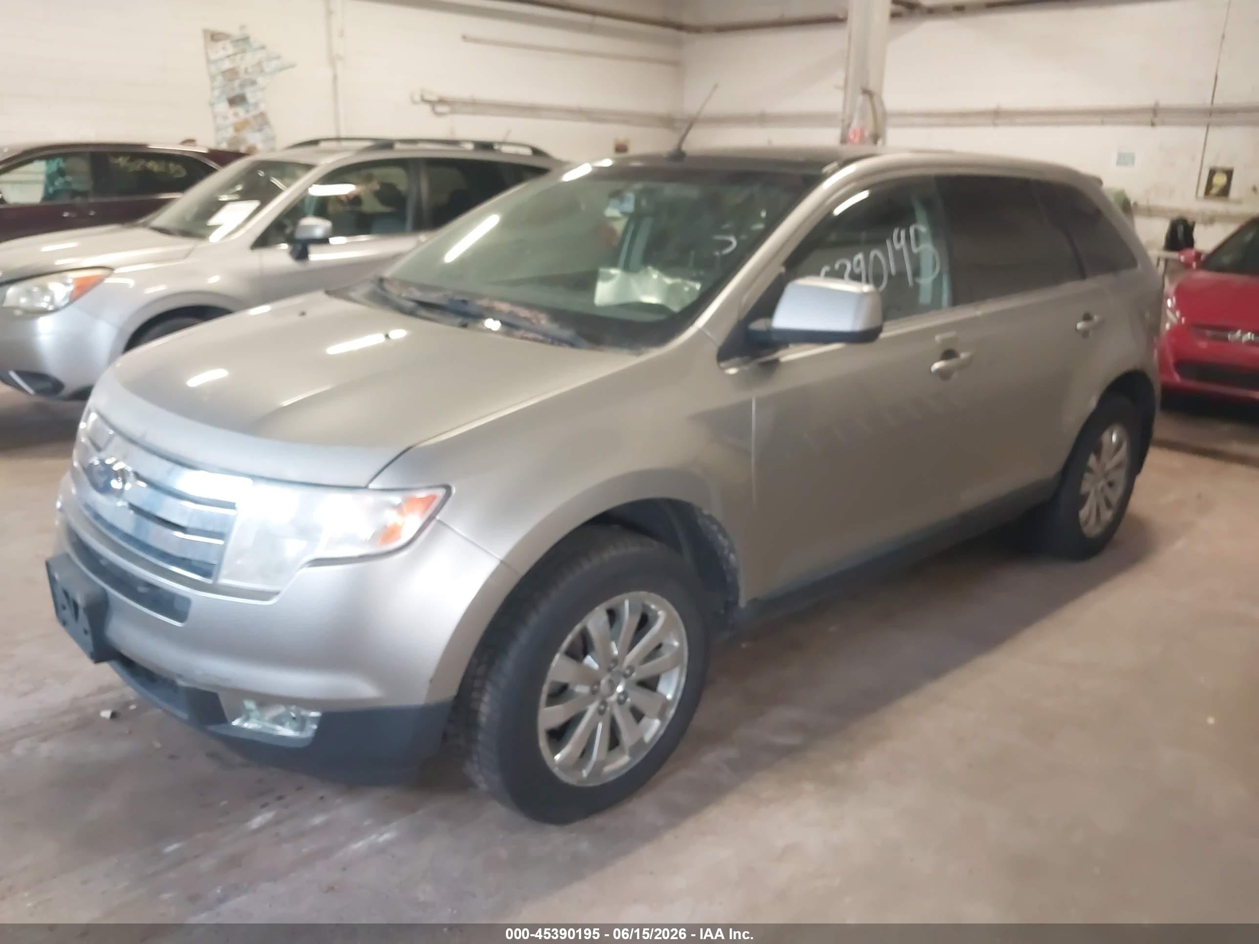 2008 Ford Edge Limited Gray vin: 2FMDK49C98BA57738
