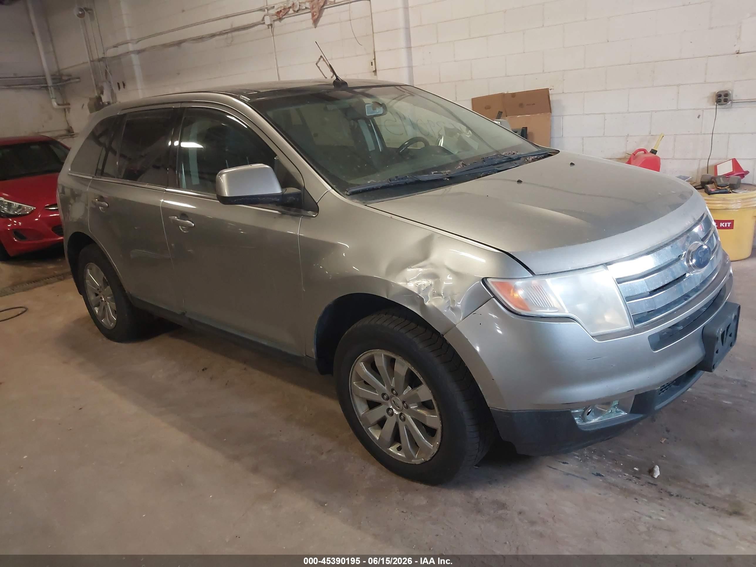 2008 Ford Edge Limited Gray vin: 2FMDK49C98BA57738