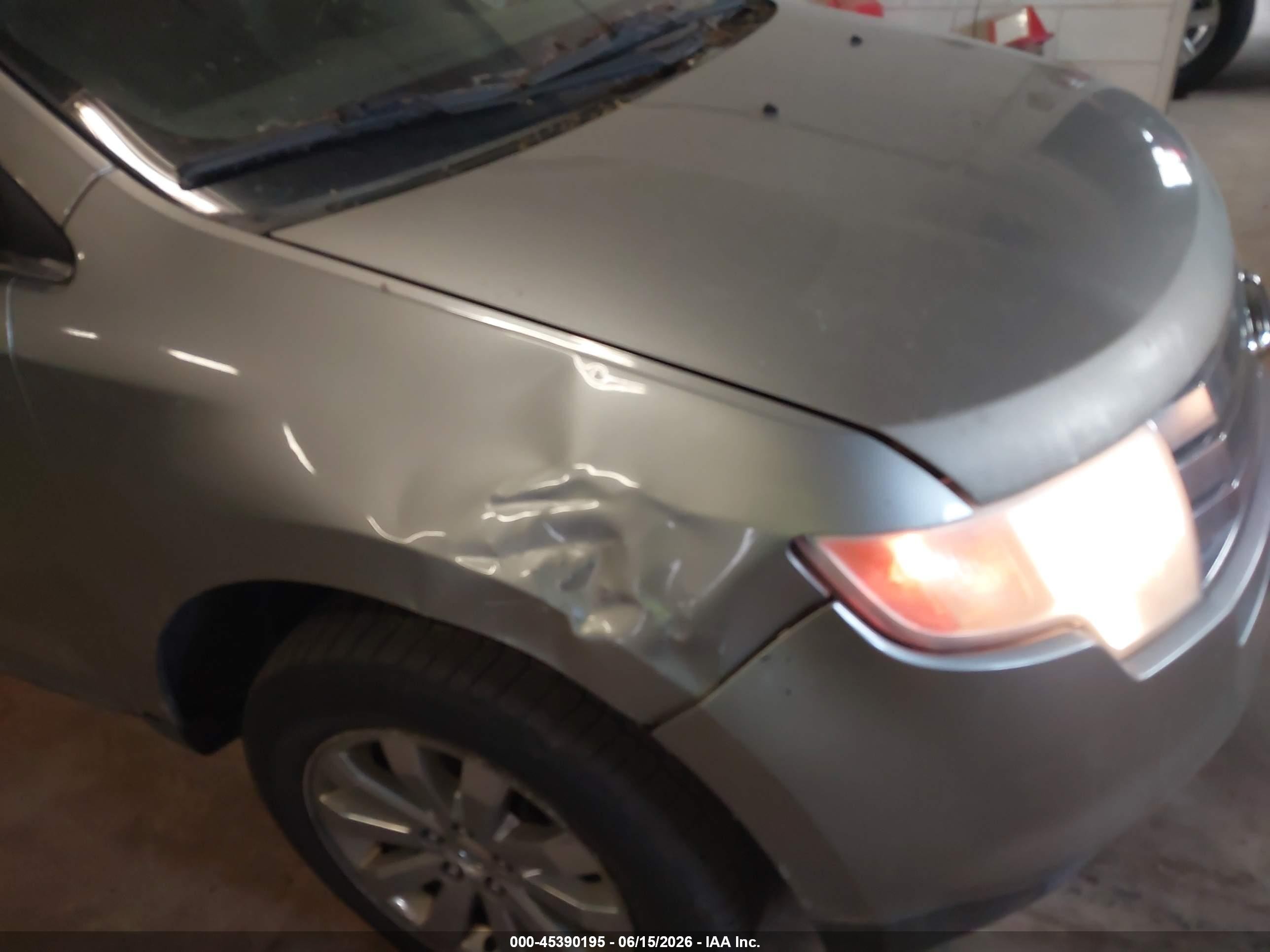 2008 Ford Edge Limited Gray vin: 2FMDK49C98BA57738