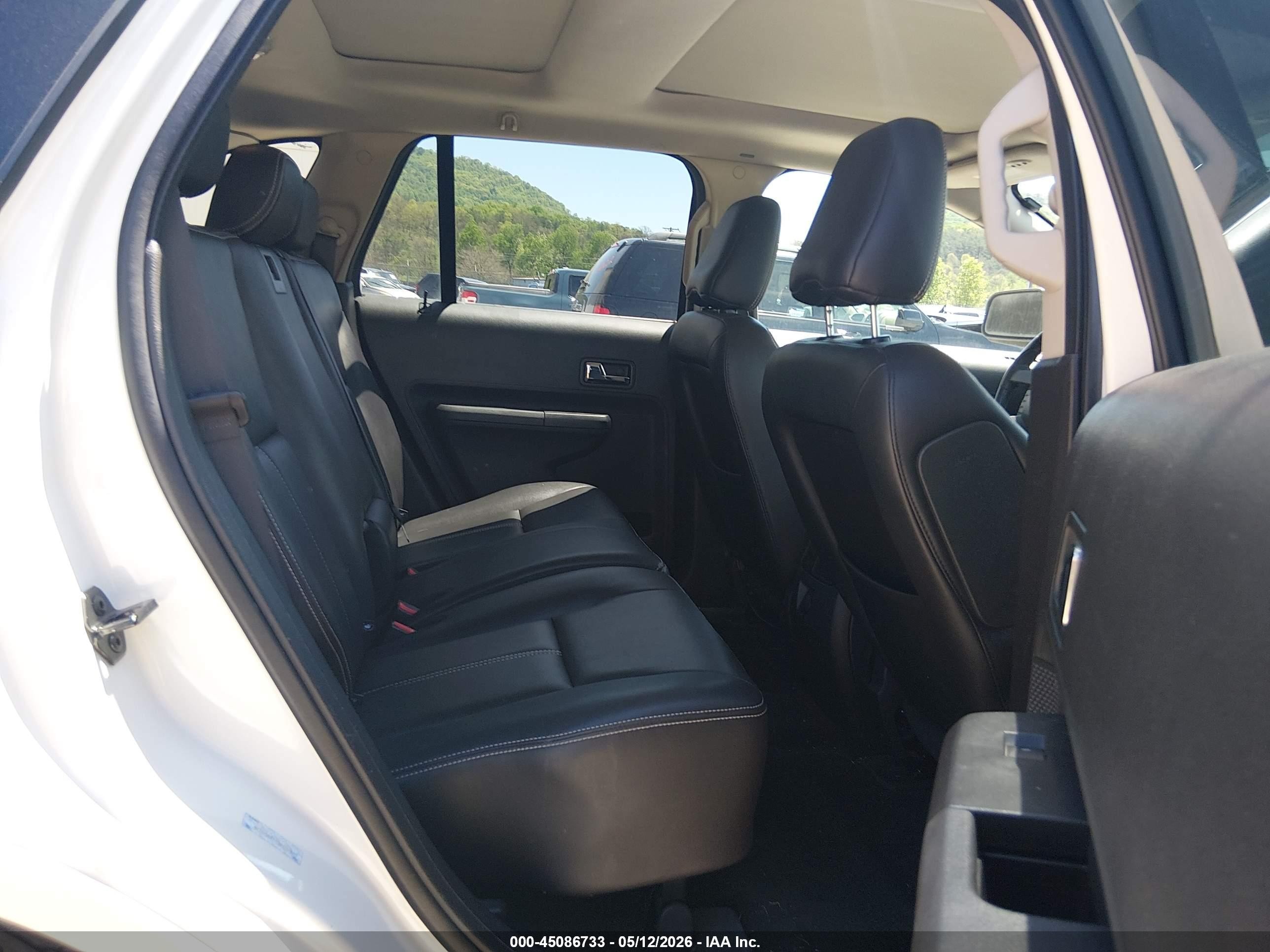 2008 Ford Edge Limited White vin: 2FMDK49C98BA59845