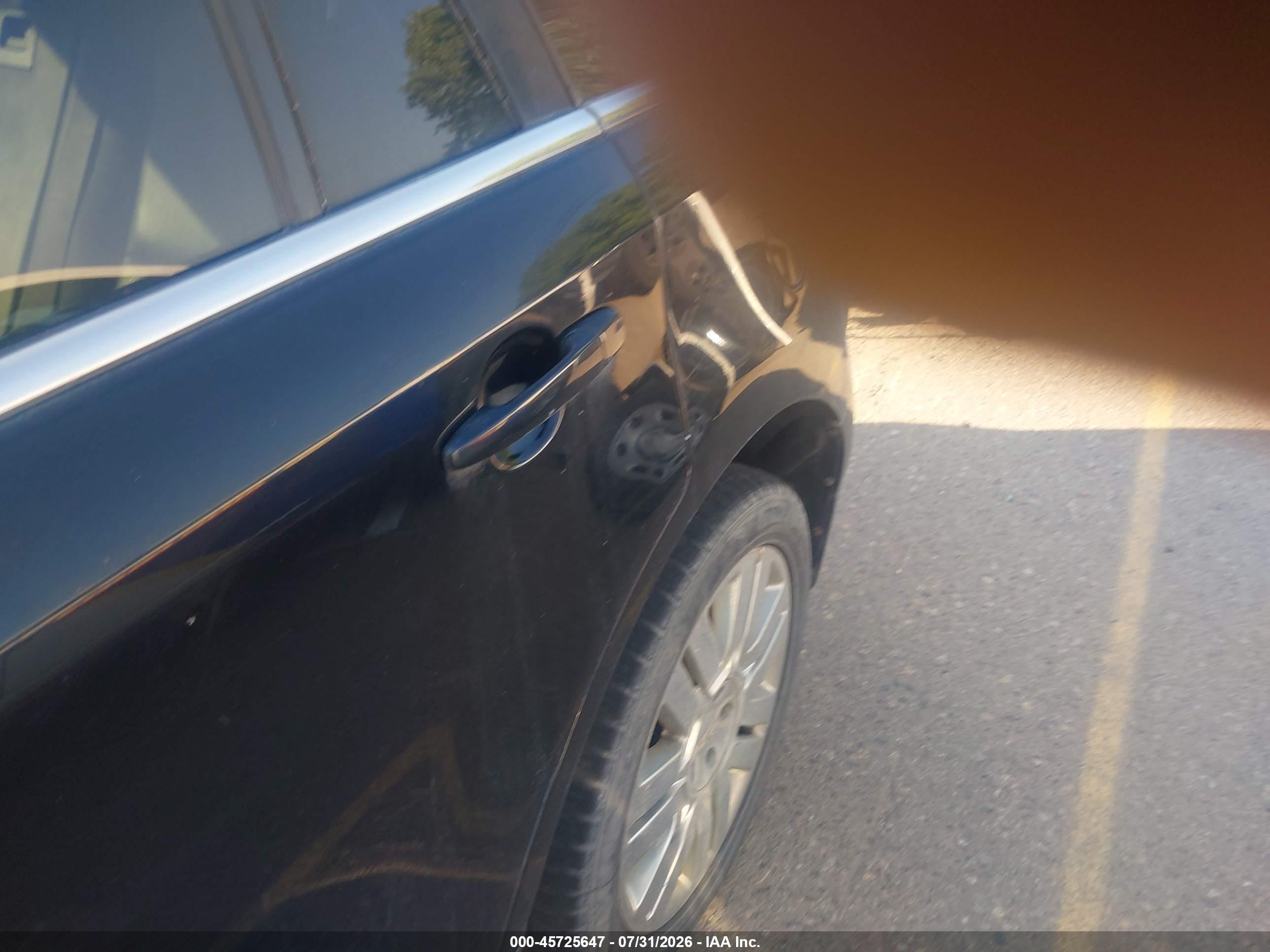 2008 Ford Edge Limited Черный vin: 2FMDK49C98BA63801