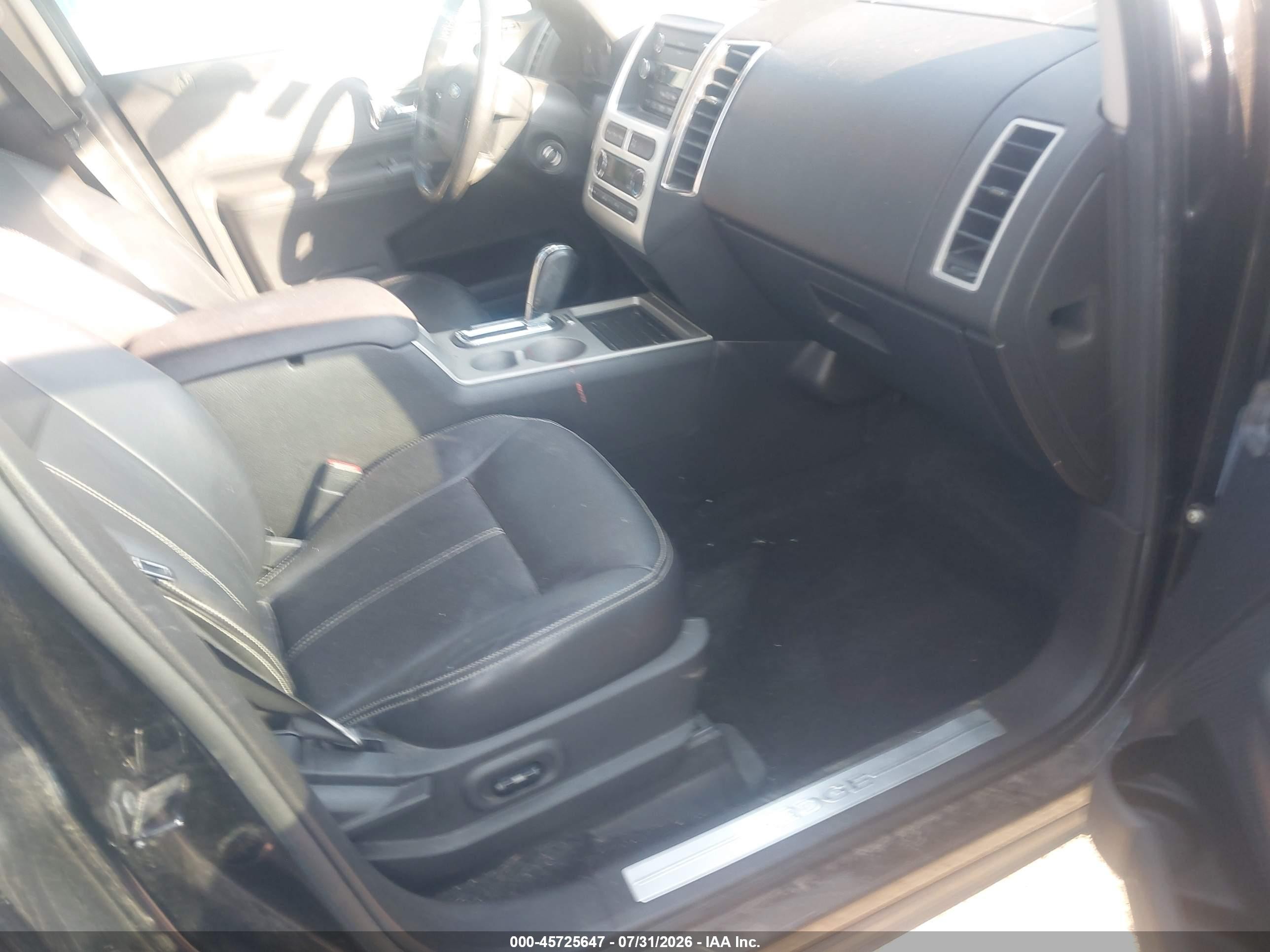 2008 Ford Edge Limited Черный vin: 2FMDK49C98BA63801
