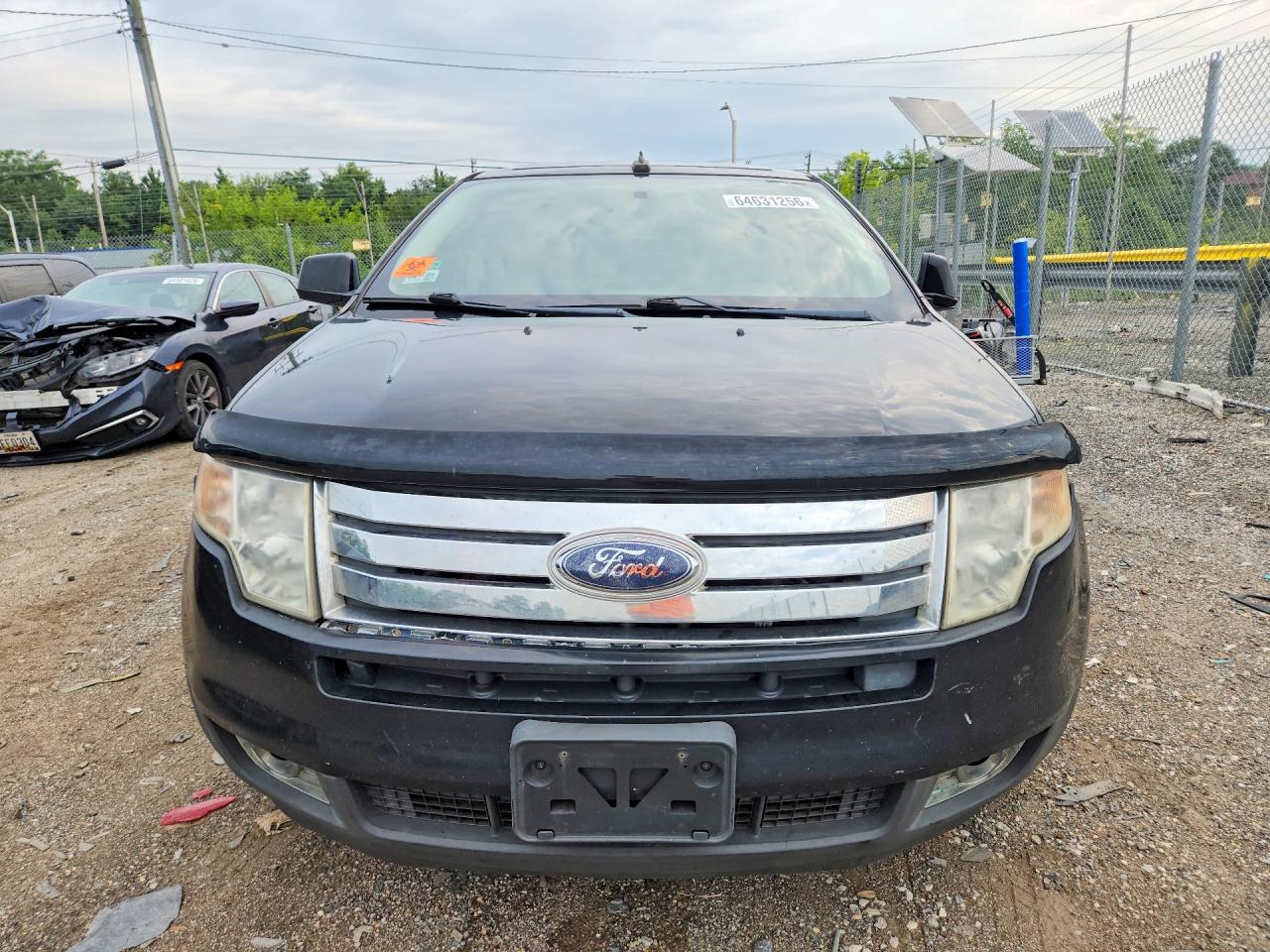 2008 Ford Edge Limited Black vin: 2FMDK49C98BB16979