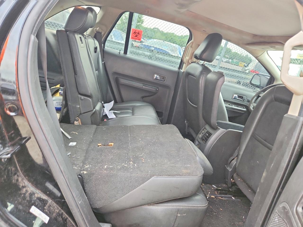 2008 Ford Edge Limited Black vin: 2FMDK49C98BB16979