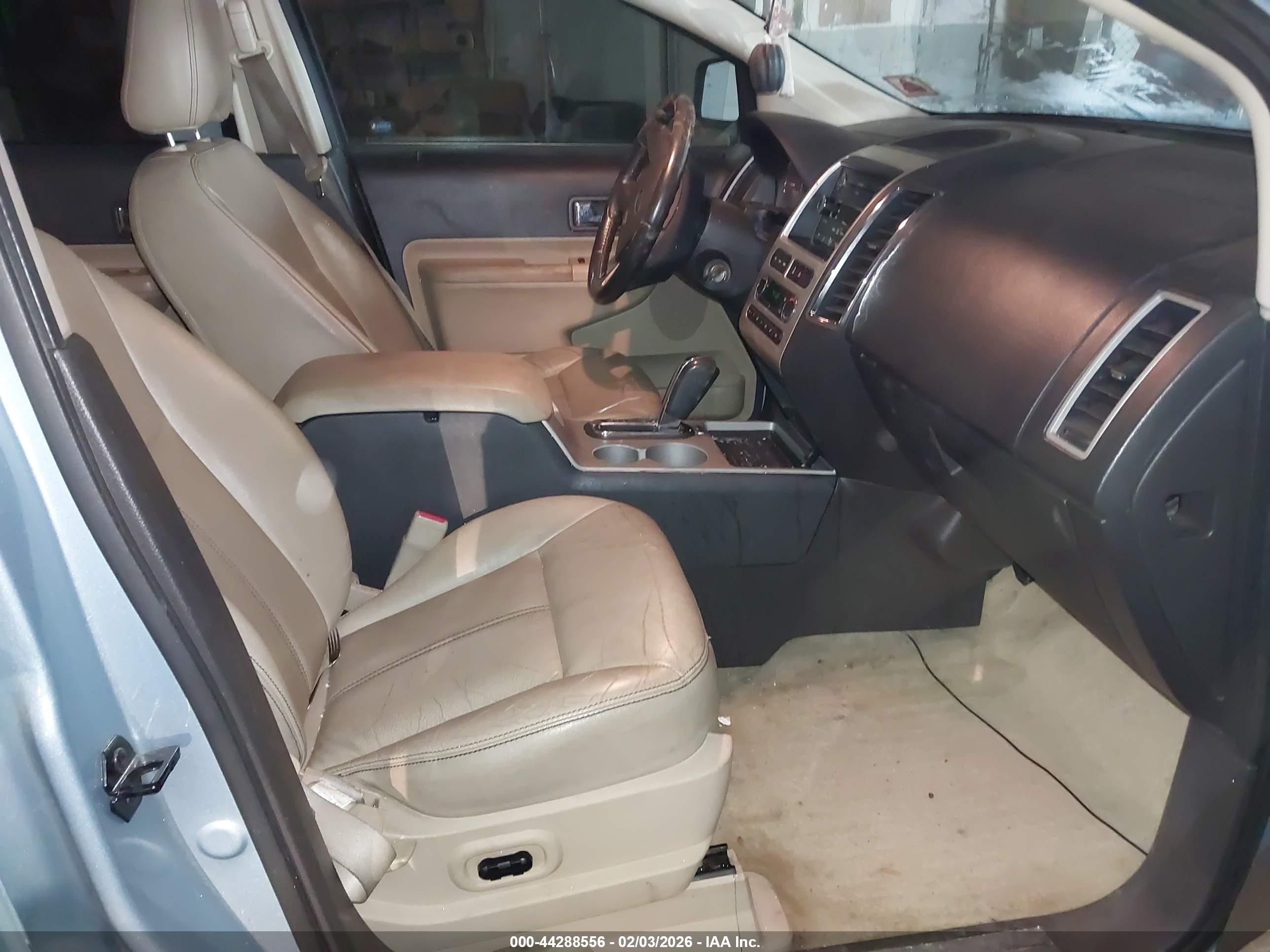 2008 Ford Edge Limited Light Blue vin: 2FMDK49C98BB36794