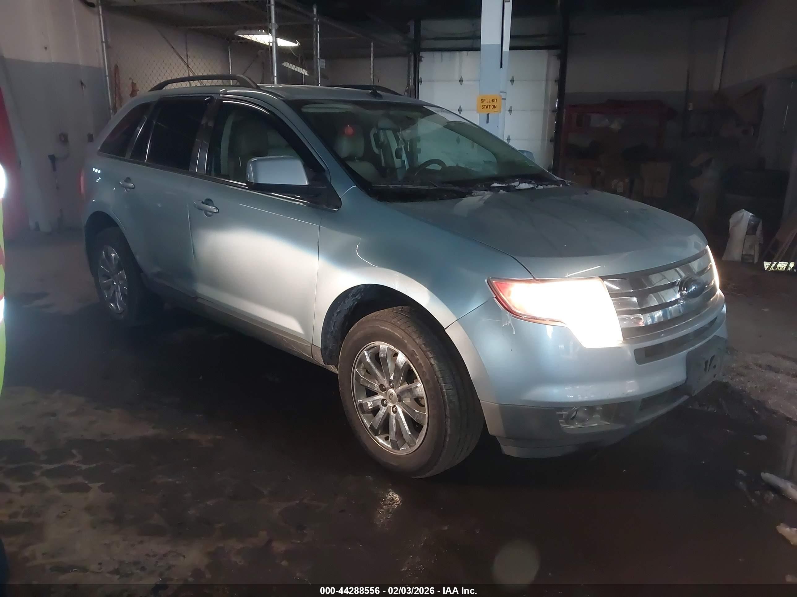 2008 Ford Edge Limited Light Blue vin: 2FMDK49C98BB36794