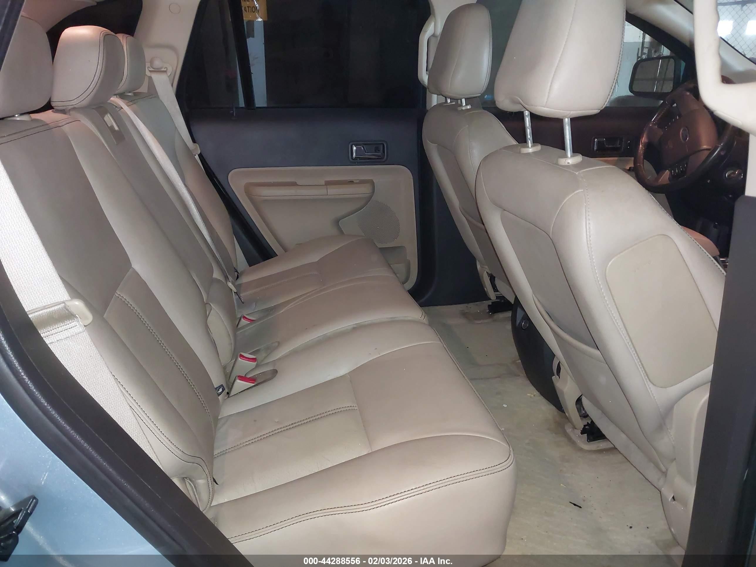 2008 Ford Edge Limited Light Blue vin: 2FMDK49C98BB36794