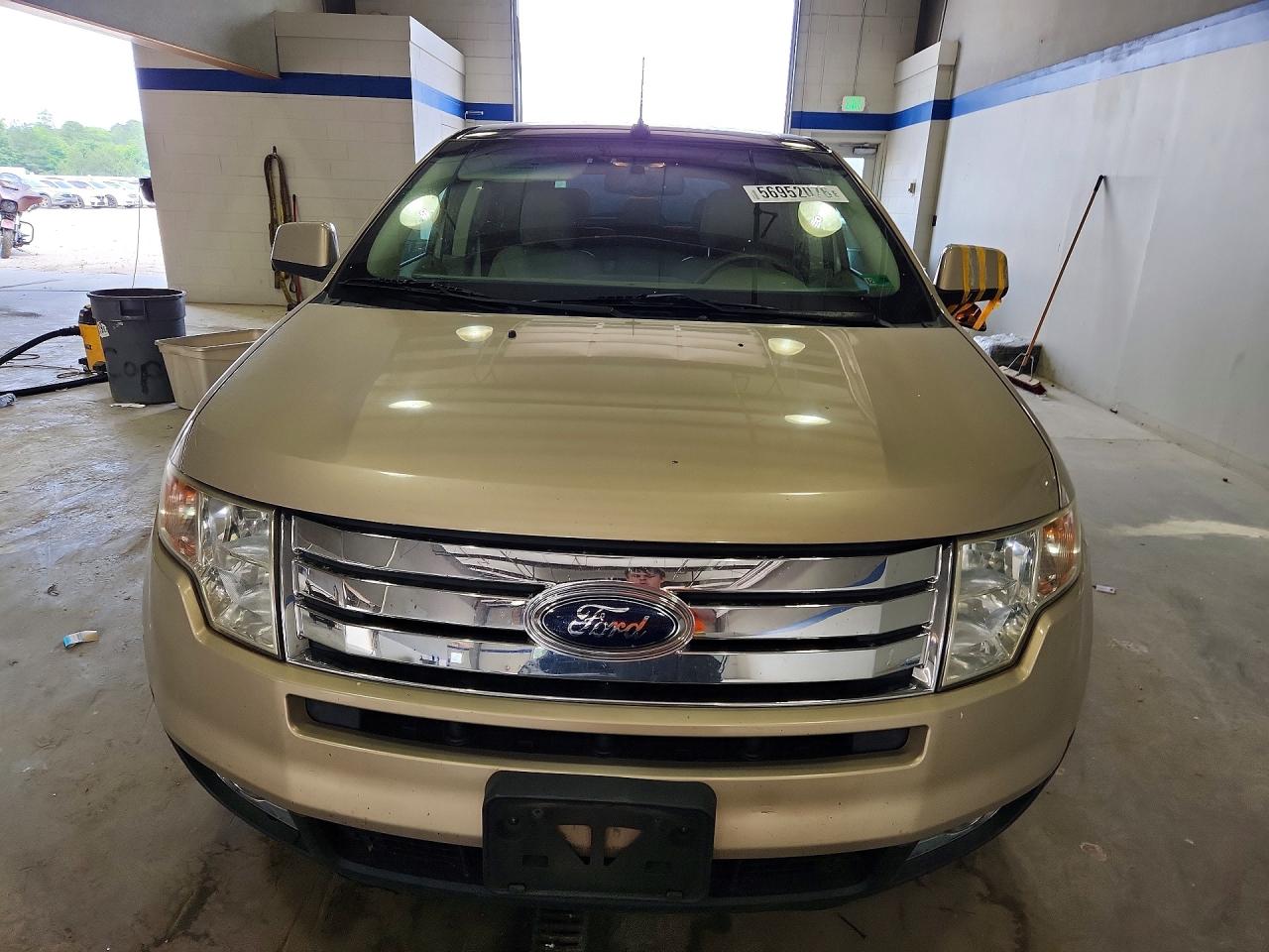 2007 Ford Edge Sel Plus Tan vin: 2FMDK49CX7BA73431