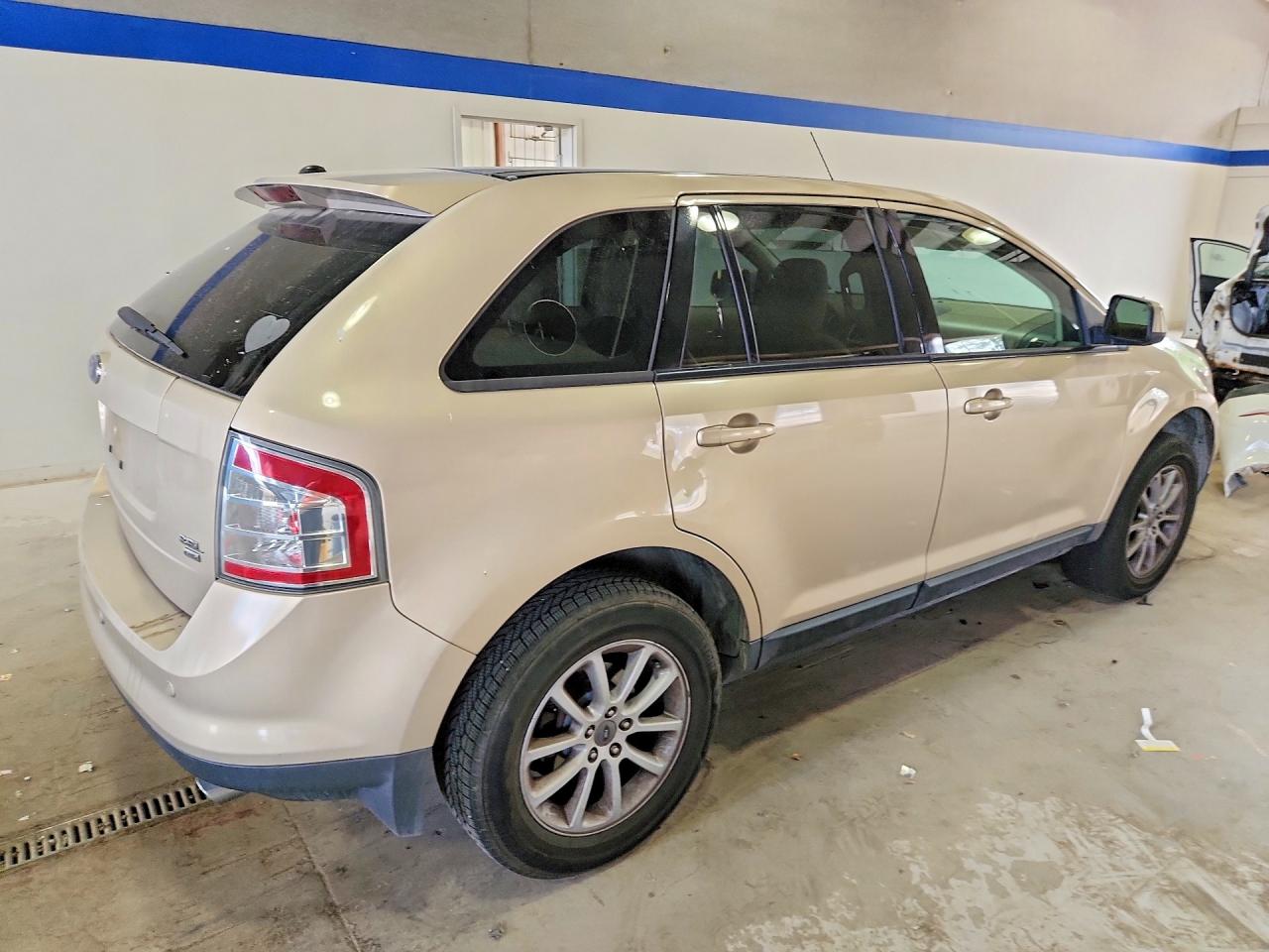 2007 Ford Edge Sel Plus Tan vin: 2FMDK49CX7BA73431