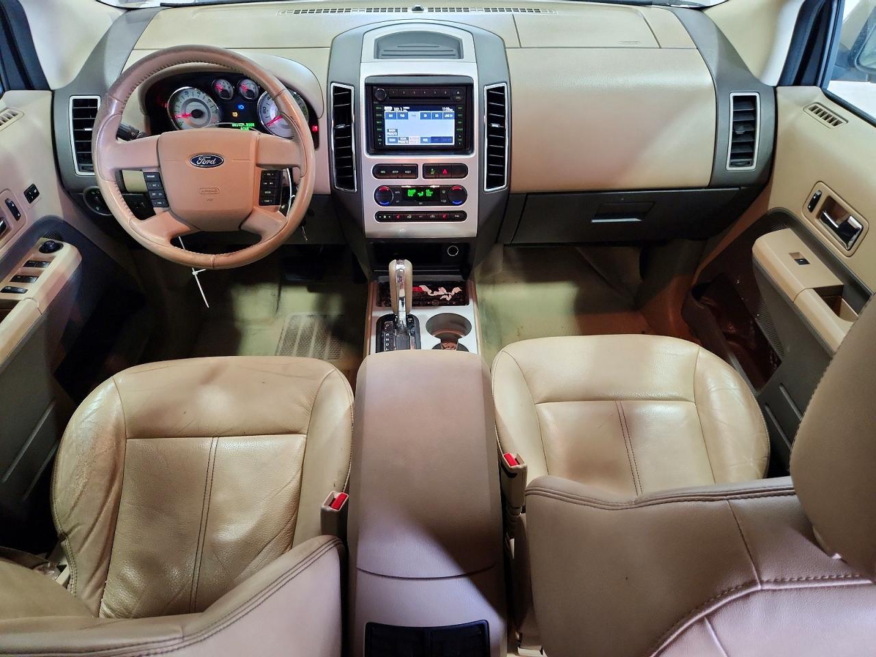 2007 Ford Edge Sel Plus Tan vin: 2FMDK49CX7BA73431