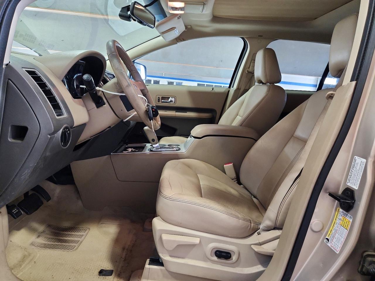 2007 Ford Edge Sel Plus Tan vin: 2FMDK49CX7BA73431