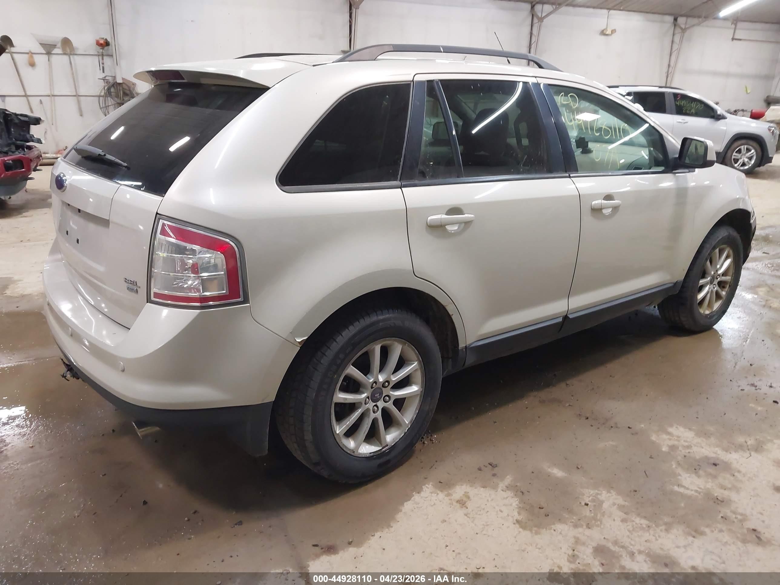 2007 Ford Edge Sel Plus Gray vin: 2FMDK49CX7BB20229