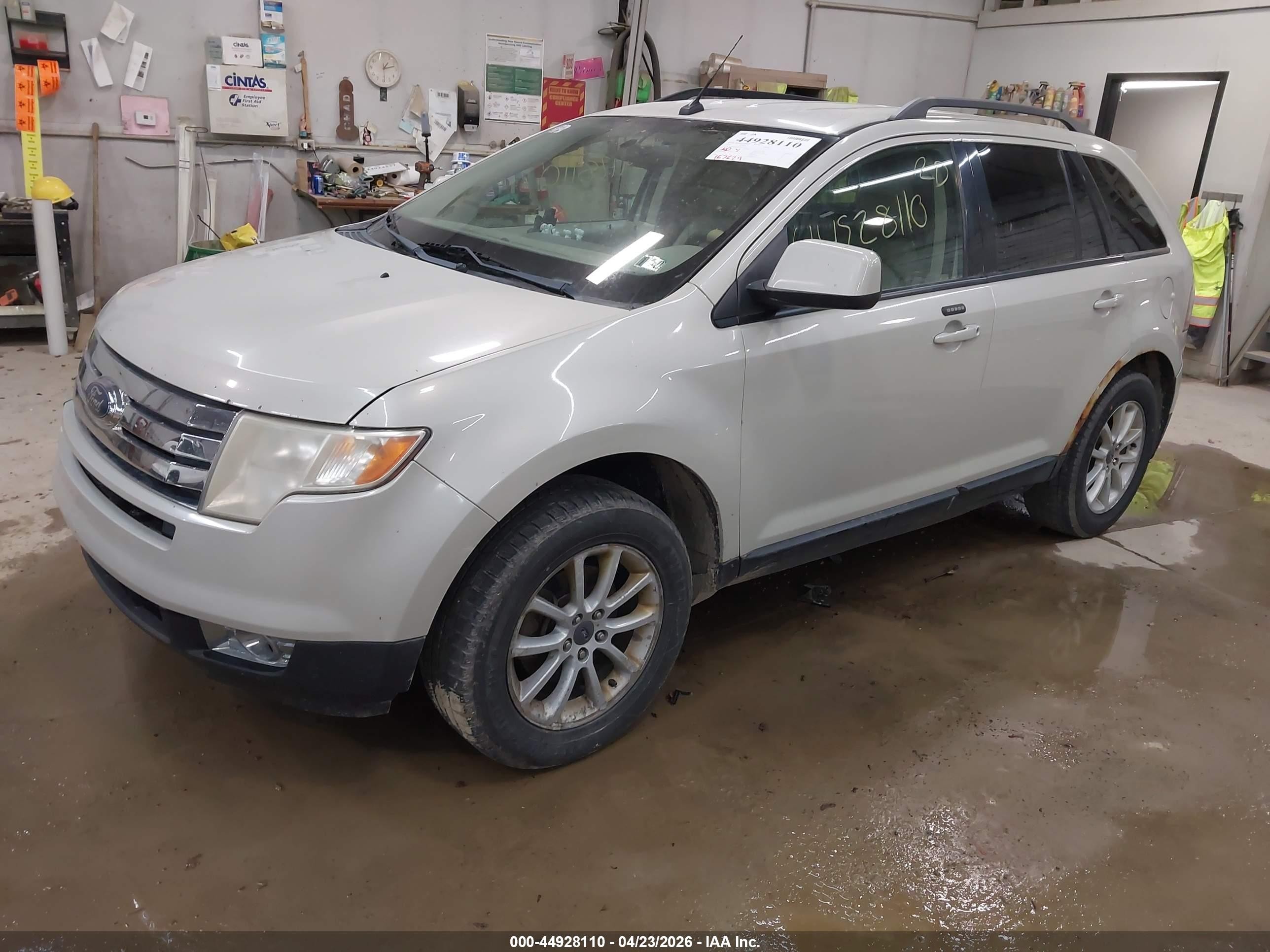 2007 Ford Edge Sel Plus Gray vin: 2FMDK49CX7BB20229