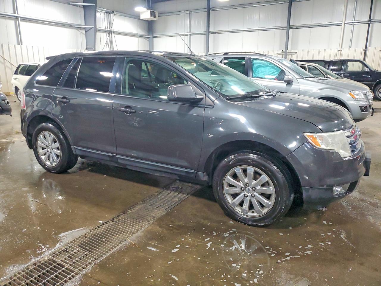 2007 Ford Edge Sel Plus Gray vin: 2FMDK49CX7BB38049
