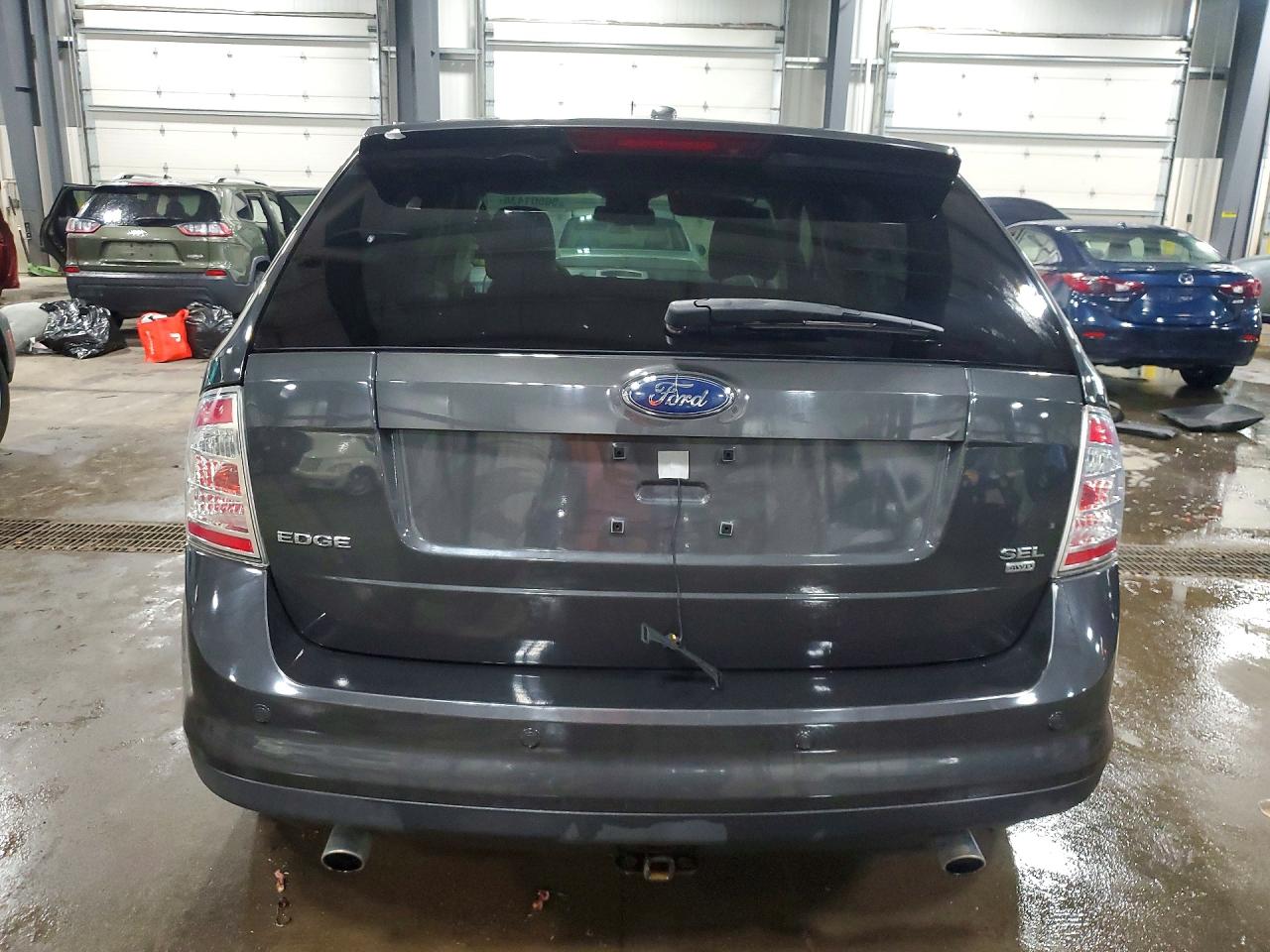 2007 Ford Edge Sel Plus Gray vin: 2FMDK49CX7BB38049