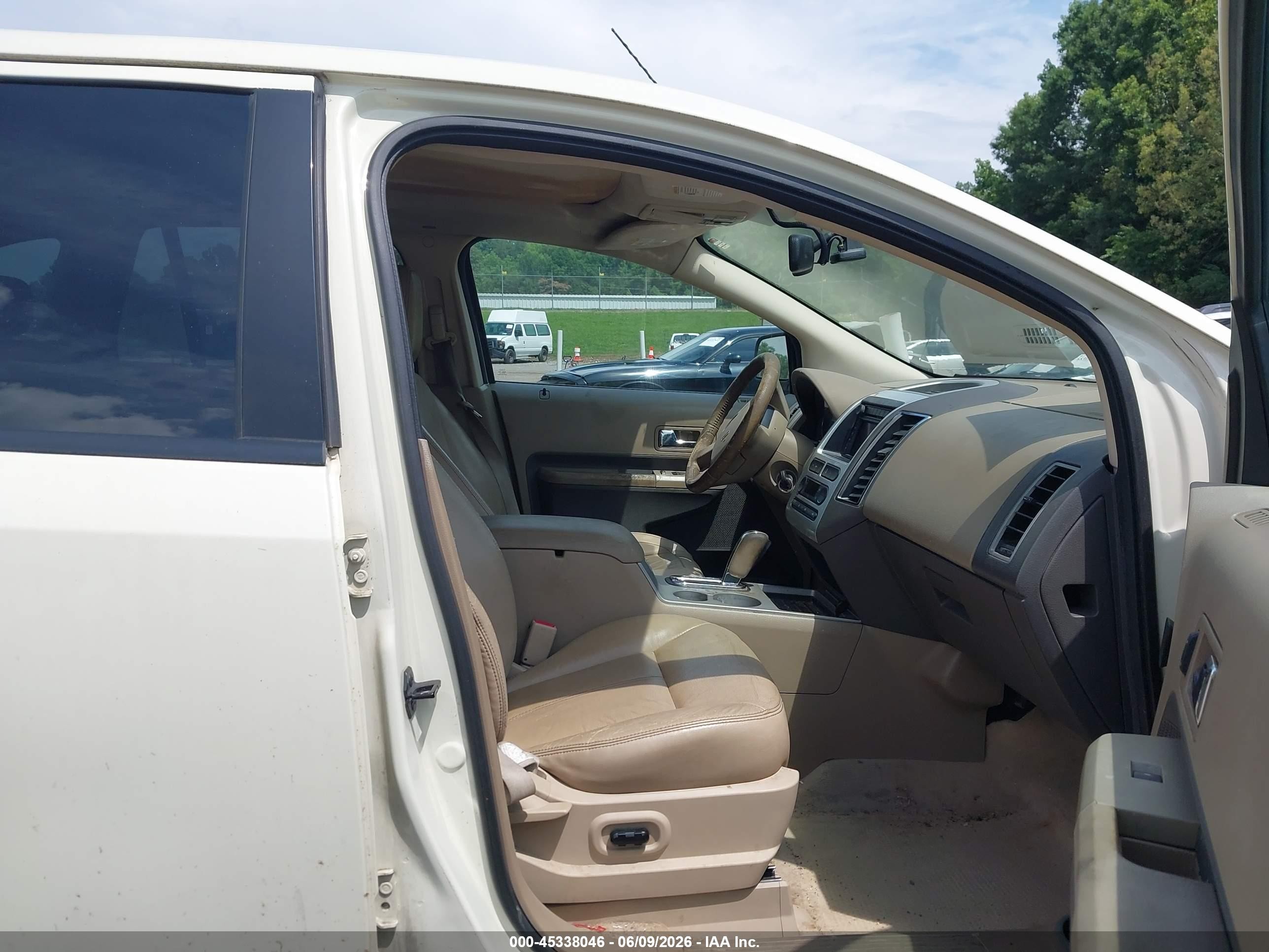 2007 Ford Edge Sel Plus White vin: 2FMDK49CX7BB39069