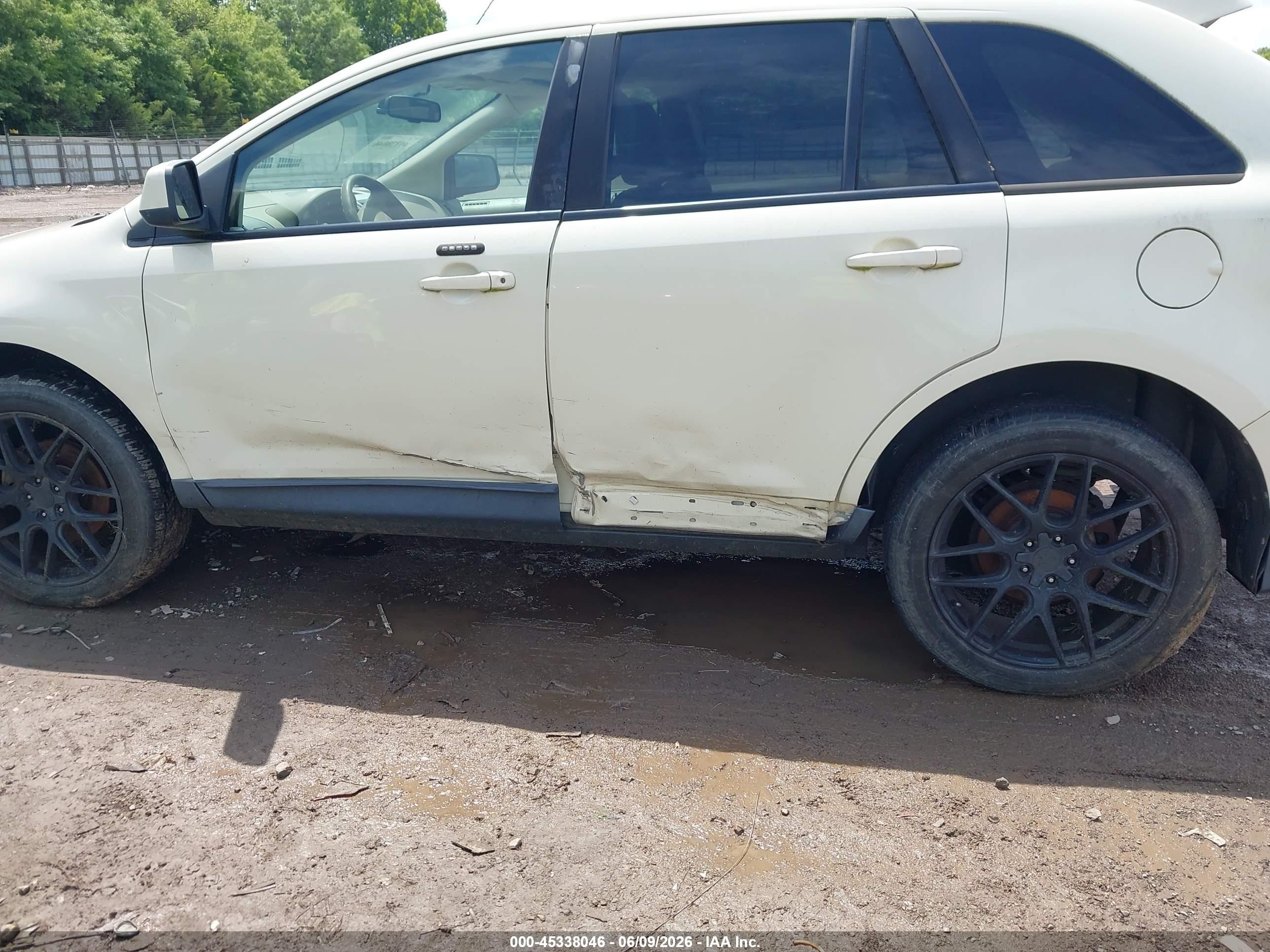 2007 Ford Edge Sel Plus White vin: 2FMDK49CX7BB39069