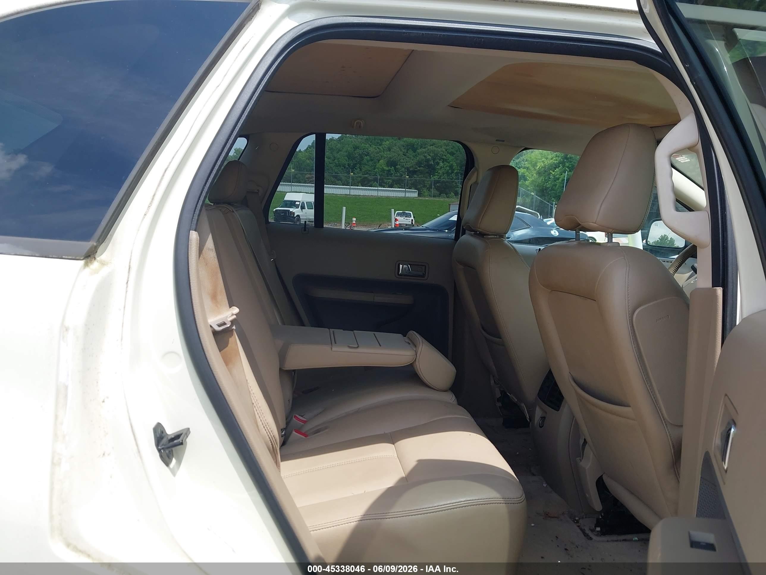 2007 Ford Edge Sel Plus White vin: 2FMDK49CX7BB39069