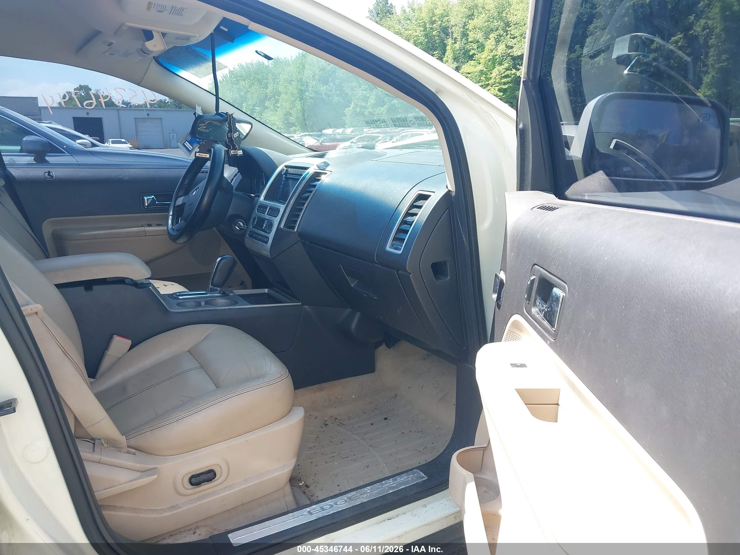 2008 Ford Edge Limited White vin: 2FMDK49CX8BA18530