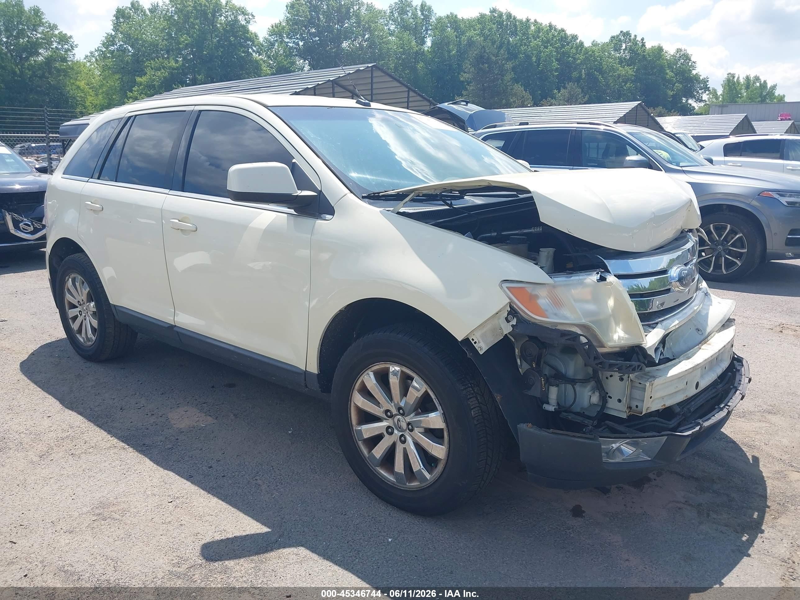 2008 Ford Edge Limited Белый vin: 2FMDK49CX8BA18530