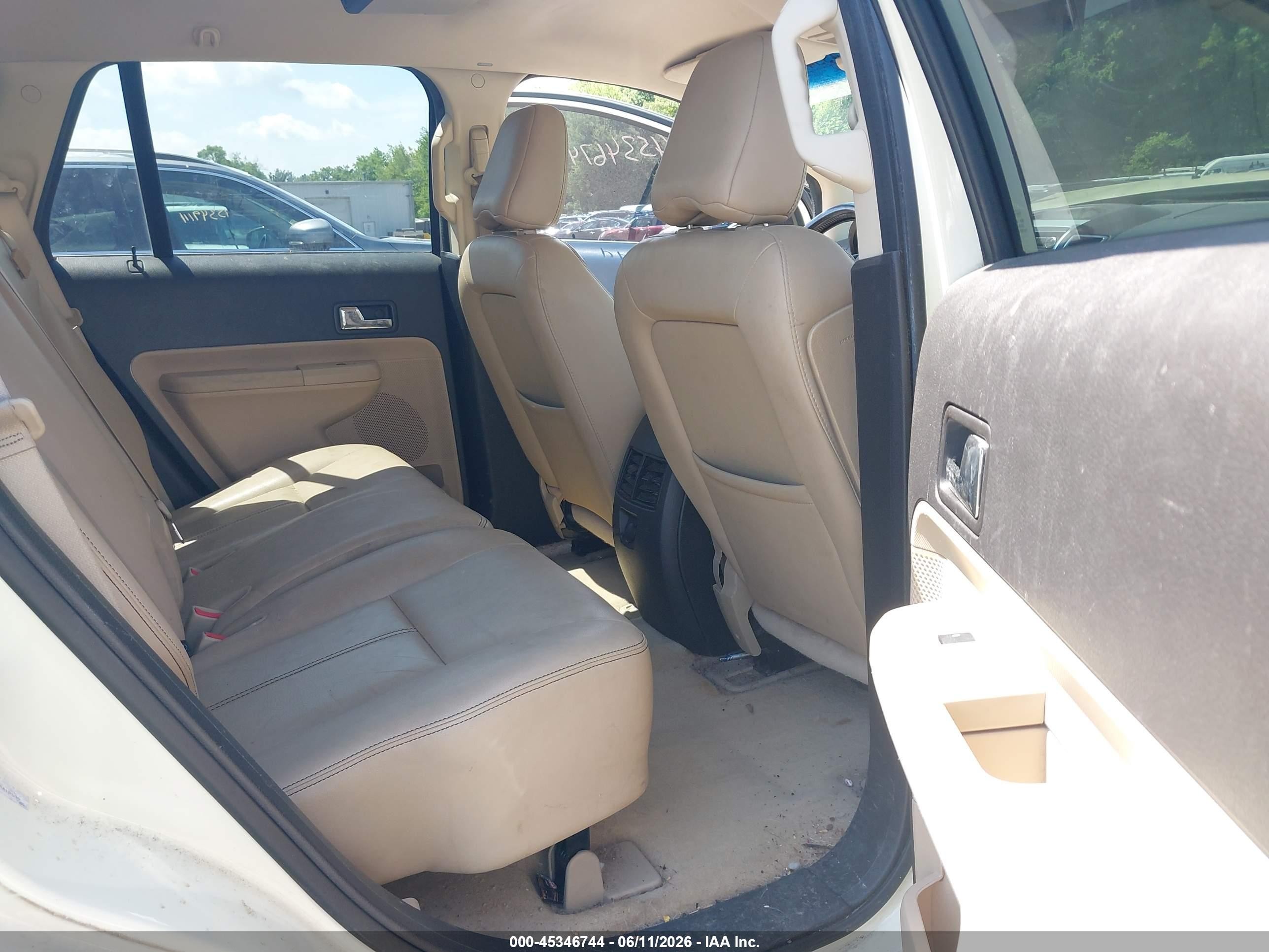 2008 Ford Edge Limited White vin: 2FMDK49CX8BA18530