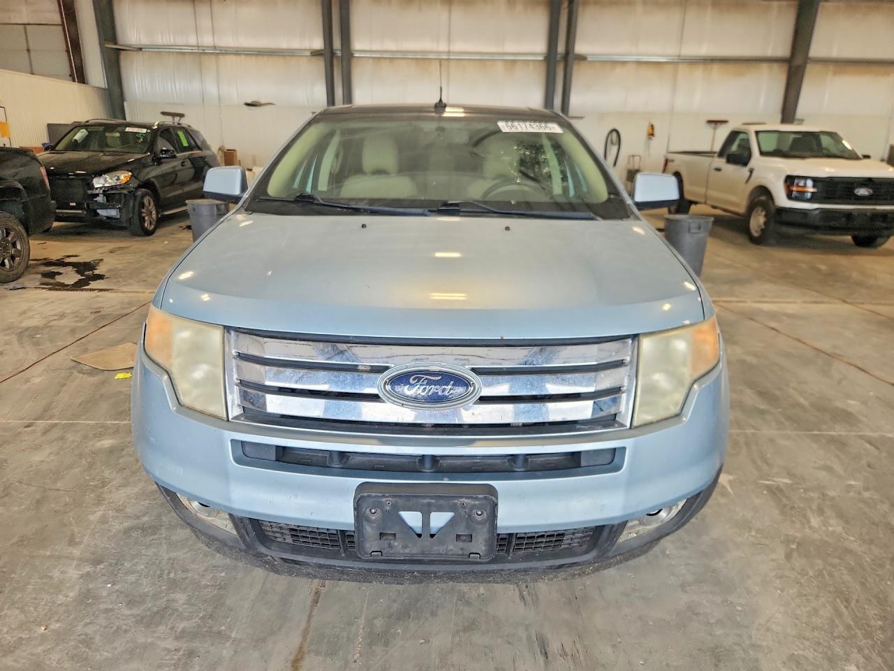 2008 Ford Edge Limited Blue vin: 2FMDK49CX8BA41323